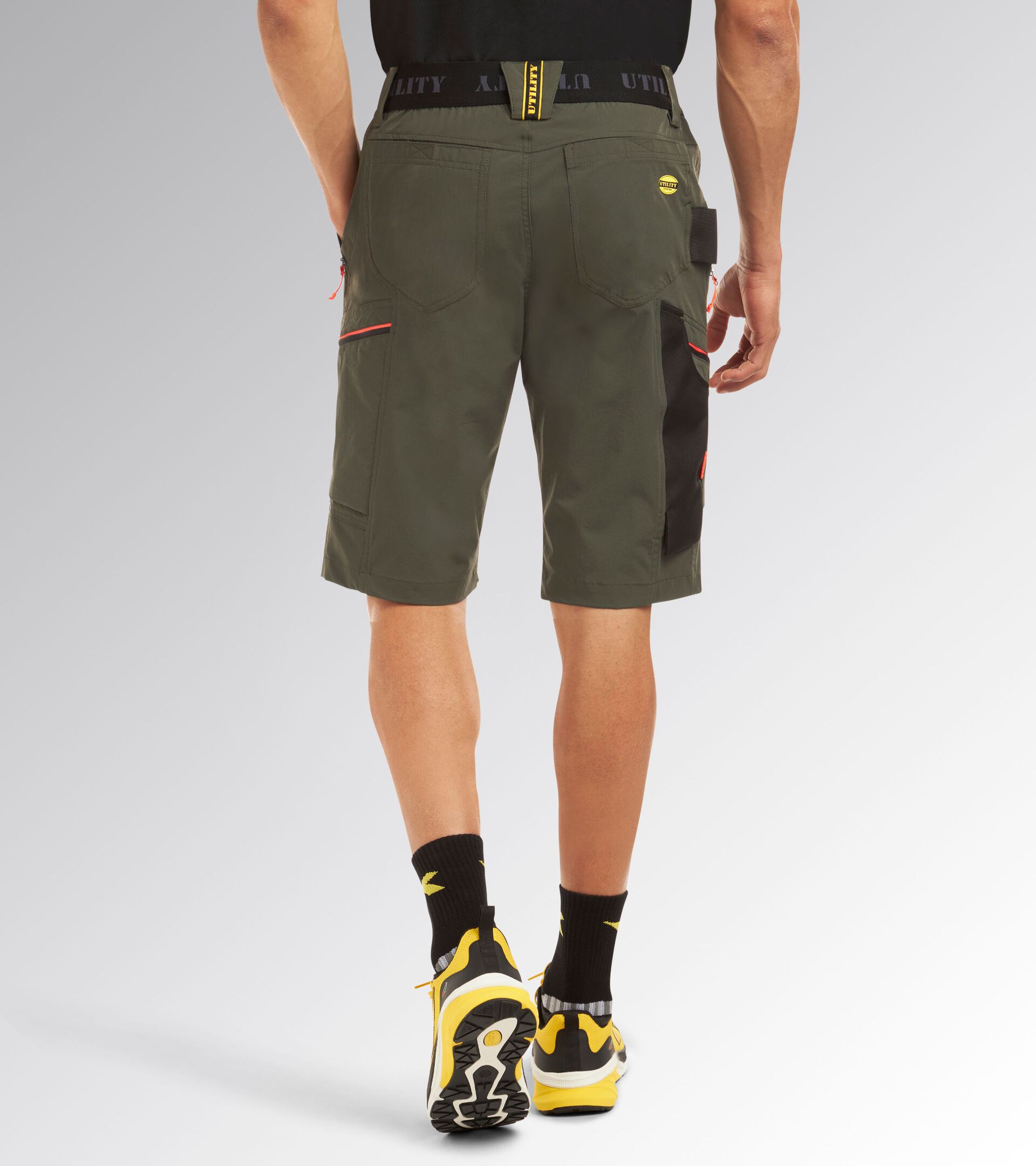 Bermuda work shorts BERMUDA SHADOW GREEN DEEP DEPTHS - Utility
