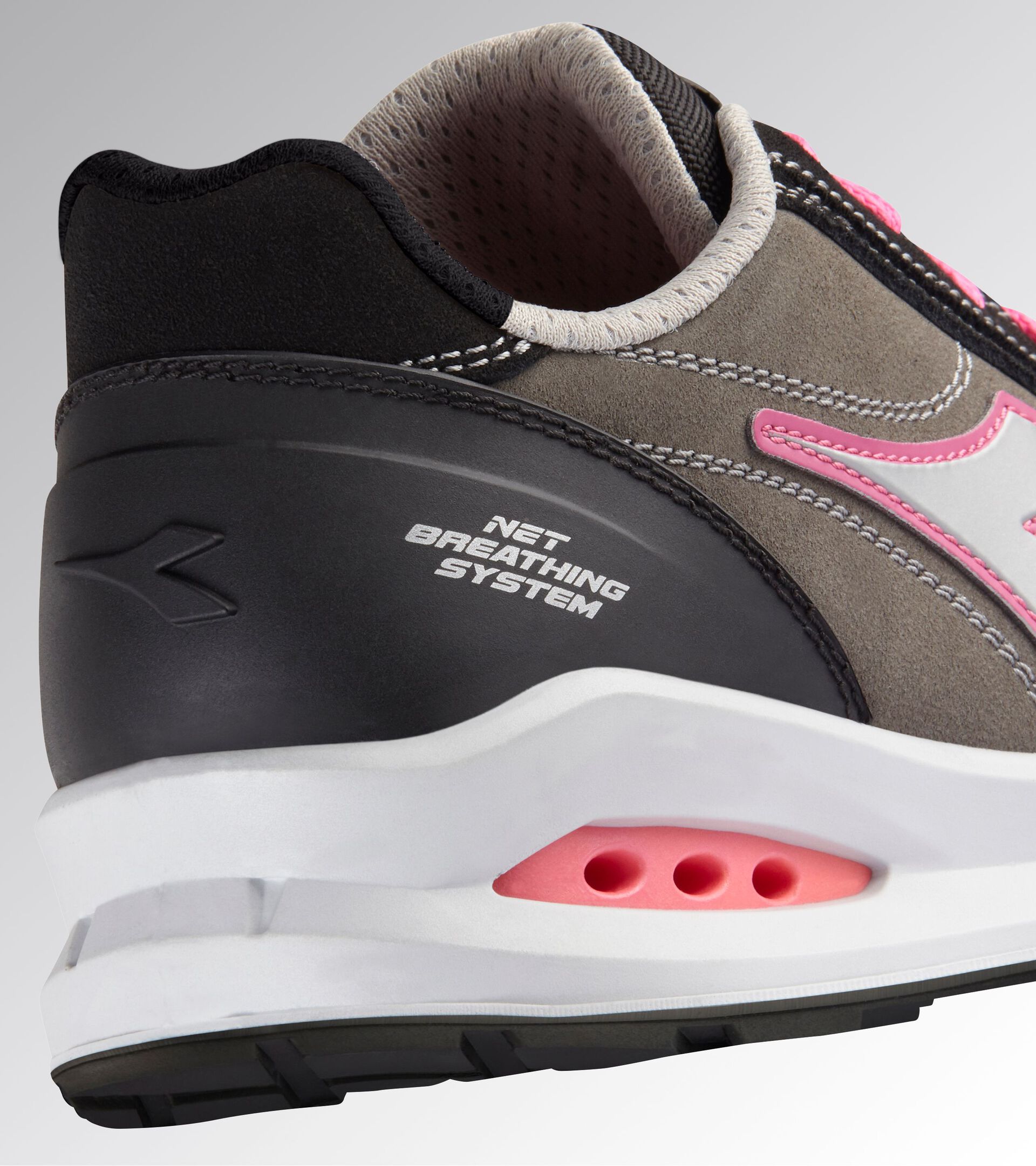 RUN NET AIRBOX LOW S3S FO SR, SMOKED PEARL/SILVER/SHOCKING P, hi-res