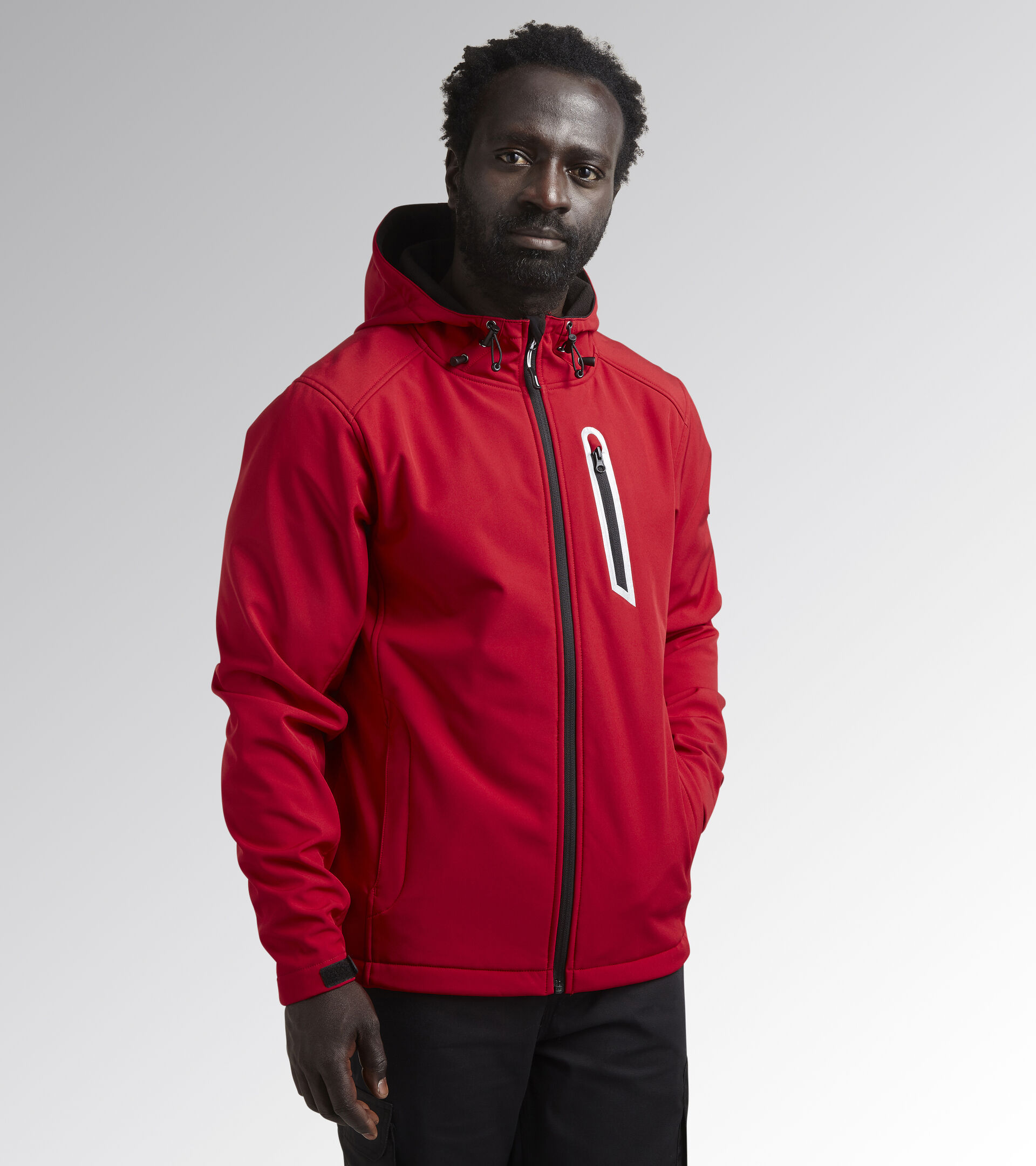 Arbeitsjacke SOFTSHELL SAIL SAMBA ROT - Utility