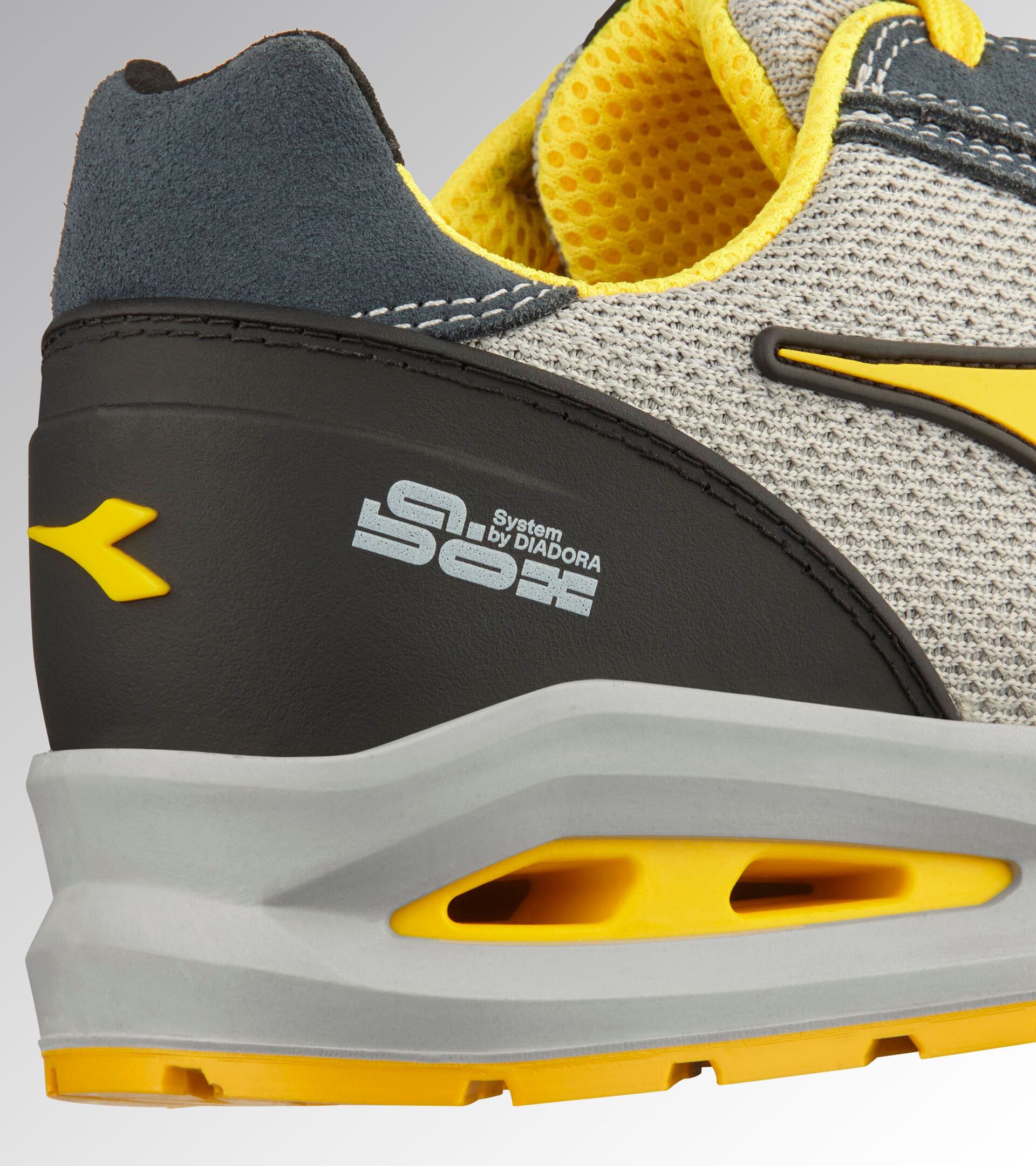 Low-top S1PS safety shoes RUN A.BOX LOW S1PS FO SR ESD BLUE COSMOS/ALUMINUM - Utility