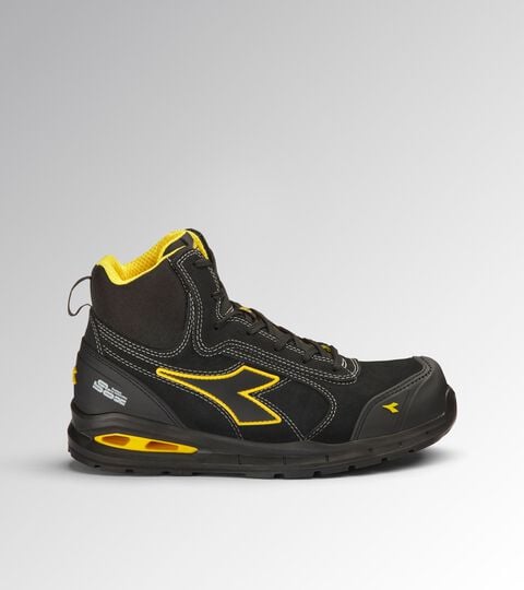 Mittelhoher Sicherheitsschuh S3S RUN A.BOX MASTER LOW S3S FO SR SC ESD SCHWARZ/SCHWARZ - Utility