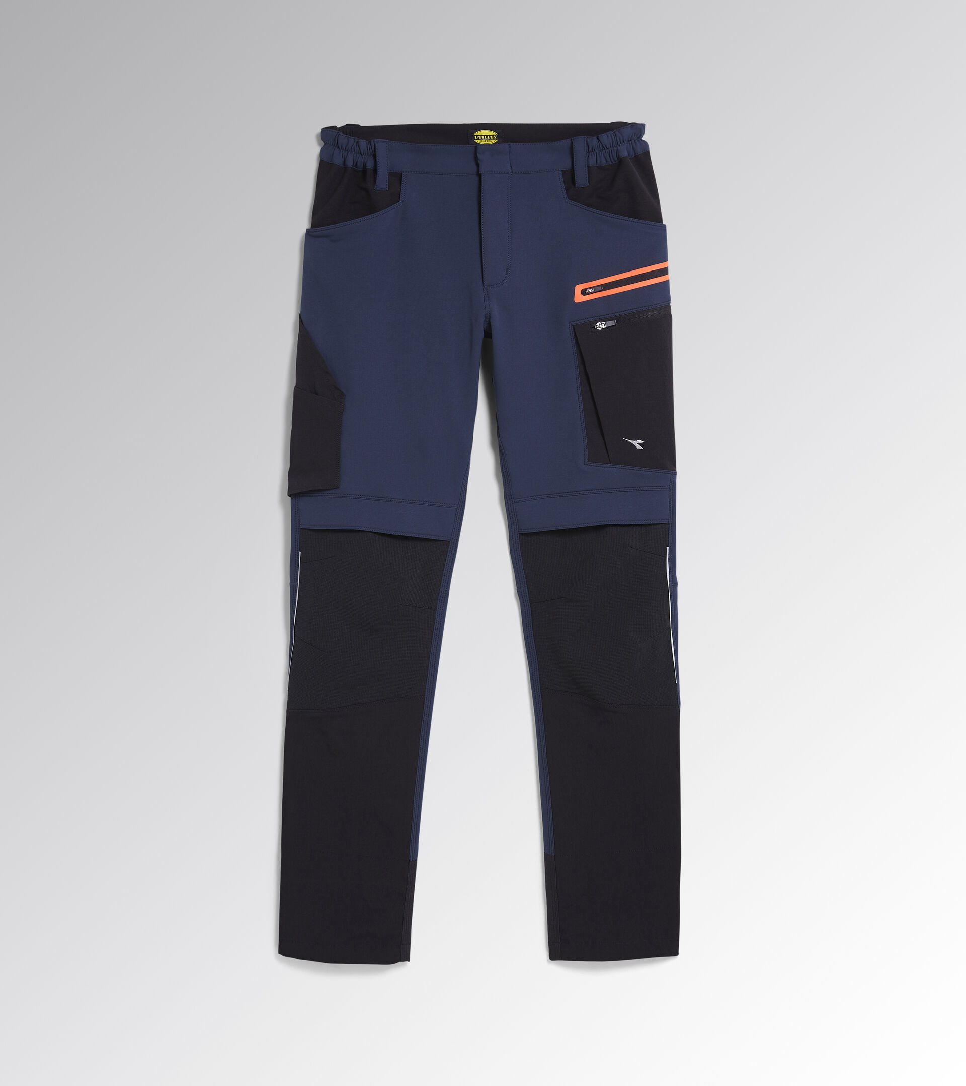 Work trousers PANT HYBRID PERFORMANCE BLACK/BLUE DENIM - Utility