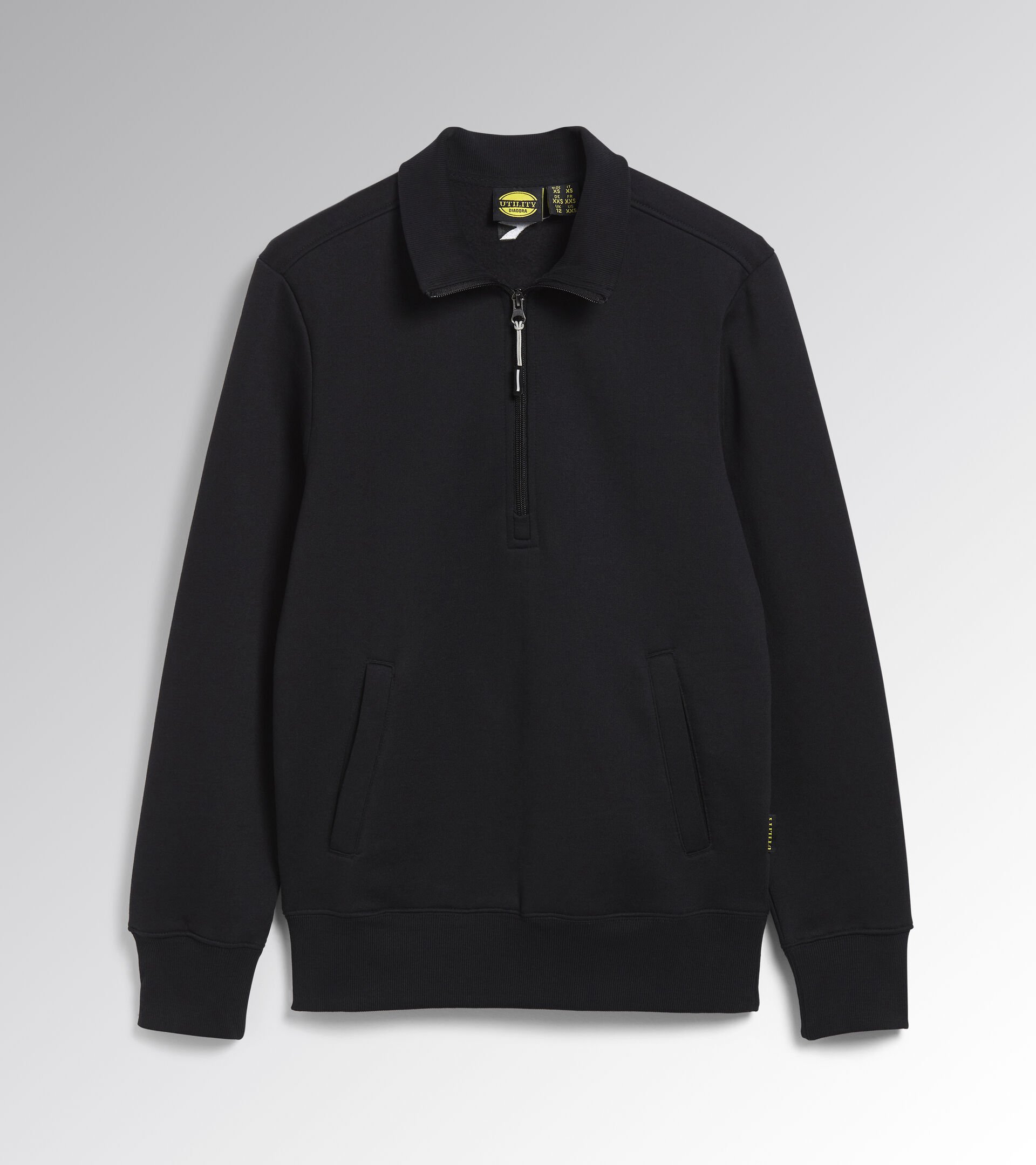 Work track jacket SWEATSHIRT INDUSTRY HZ BLACK - Utility