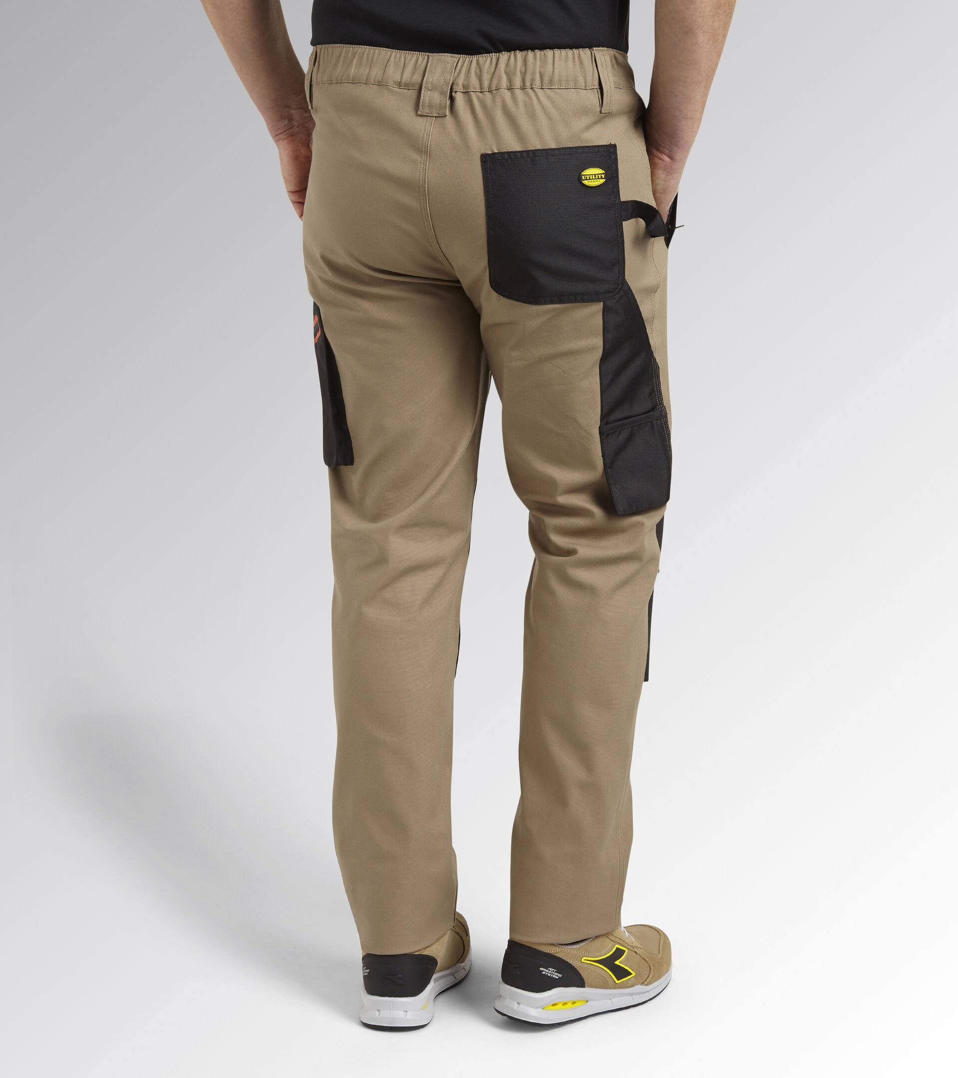 Work trousers PANT STRETCH PERFORMANCE BEIGE NATURAL - Utility