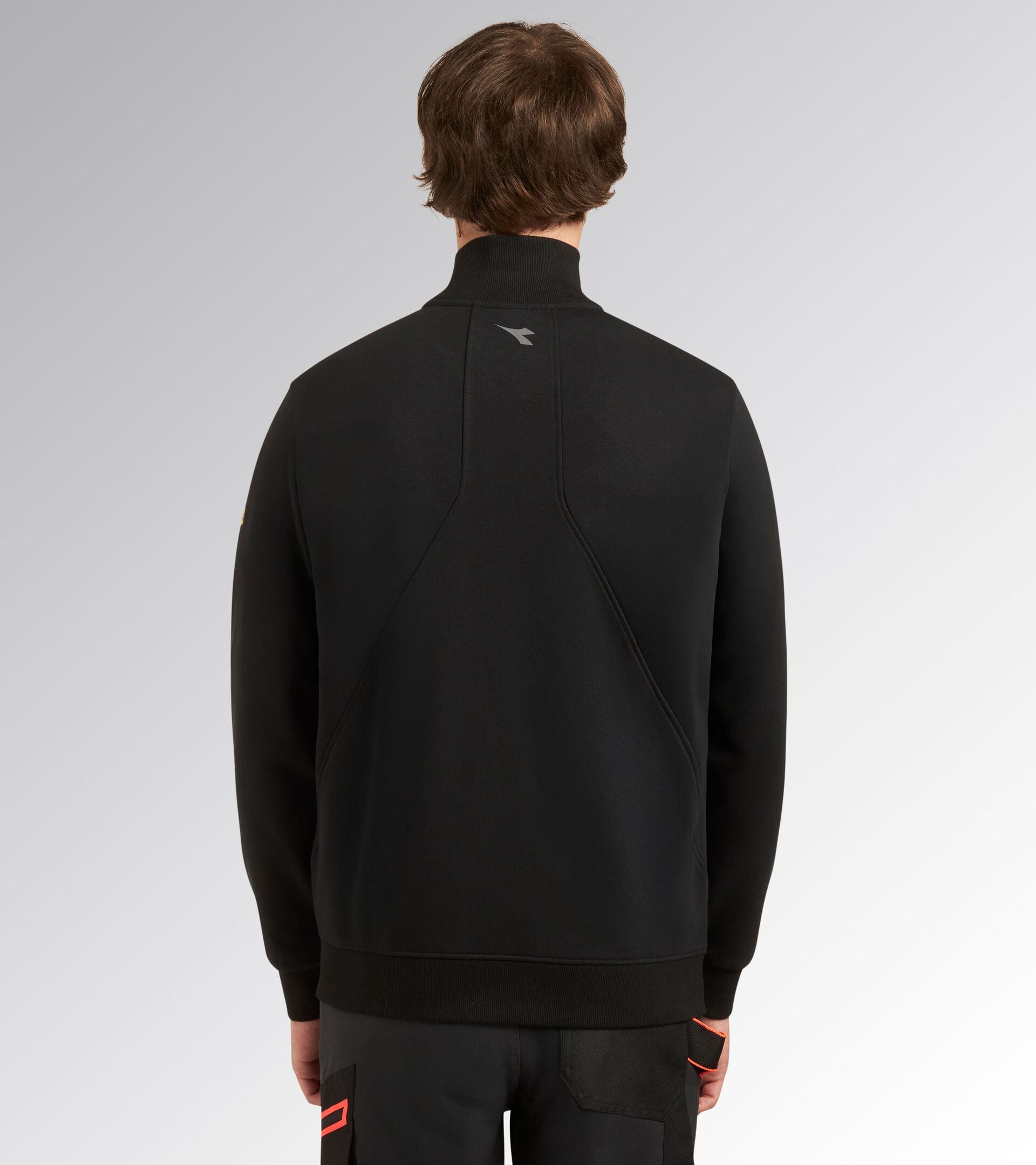 Brushed full-zip sweatshirt SWEATSHIRT STRETCH 2.0 BLACK - Utility