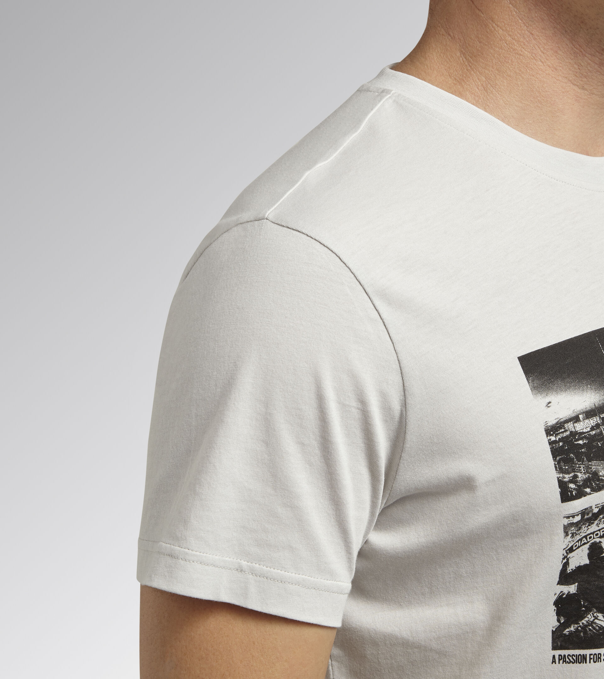 T-SHIRT GRAPHIC ORGANIC, OYSTER MUSHROOM, hi-res
