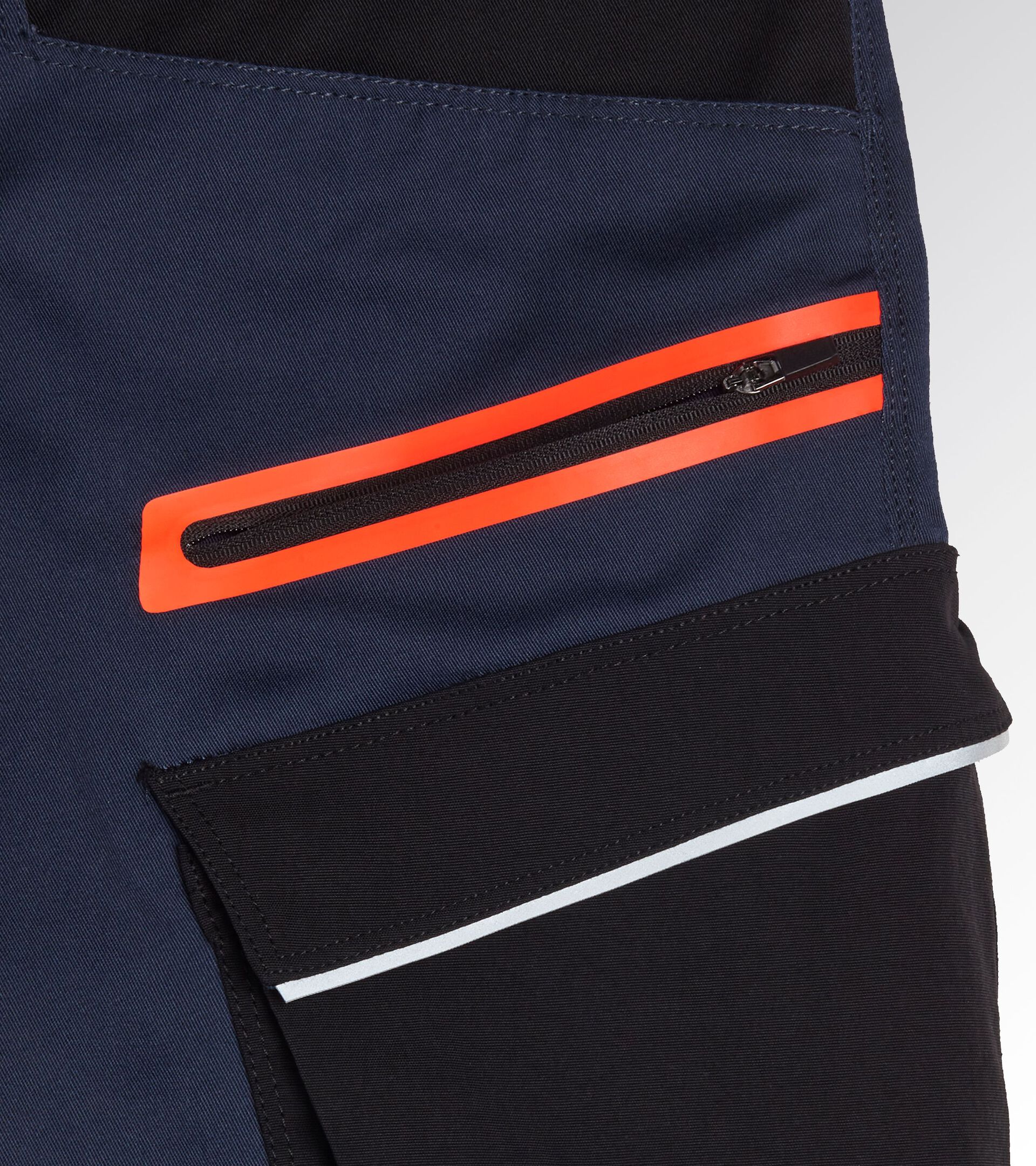 Pantalón de trabajo PANT HYBRID POLY PERFORMANCE NEGRO/AZUL NOCHES - Utility