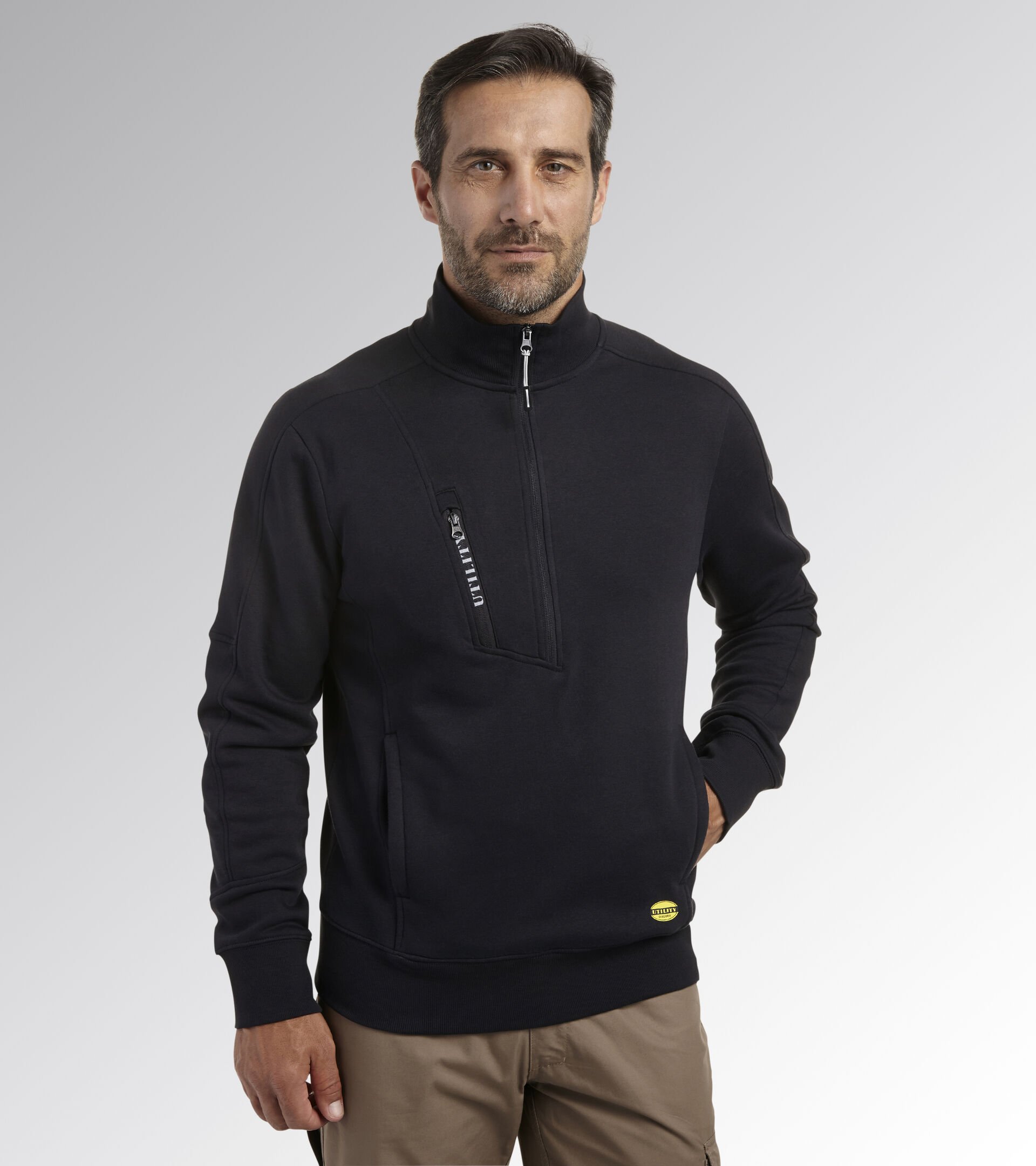 Sudadera de trabajo SWEATSHIRT HZ LITEWORK NEGRO - Utility