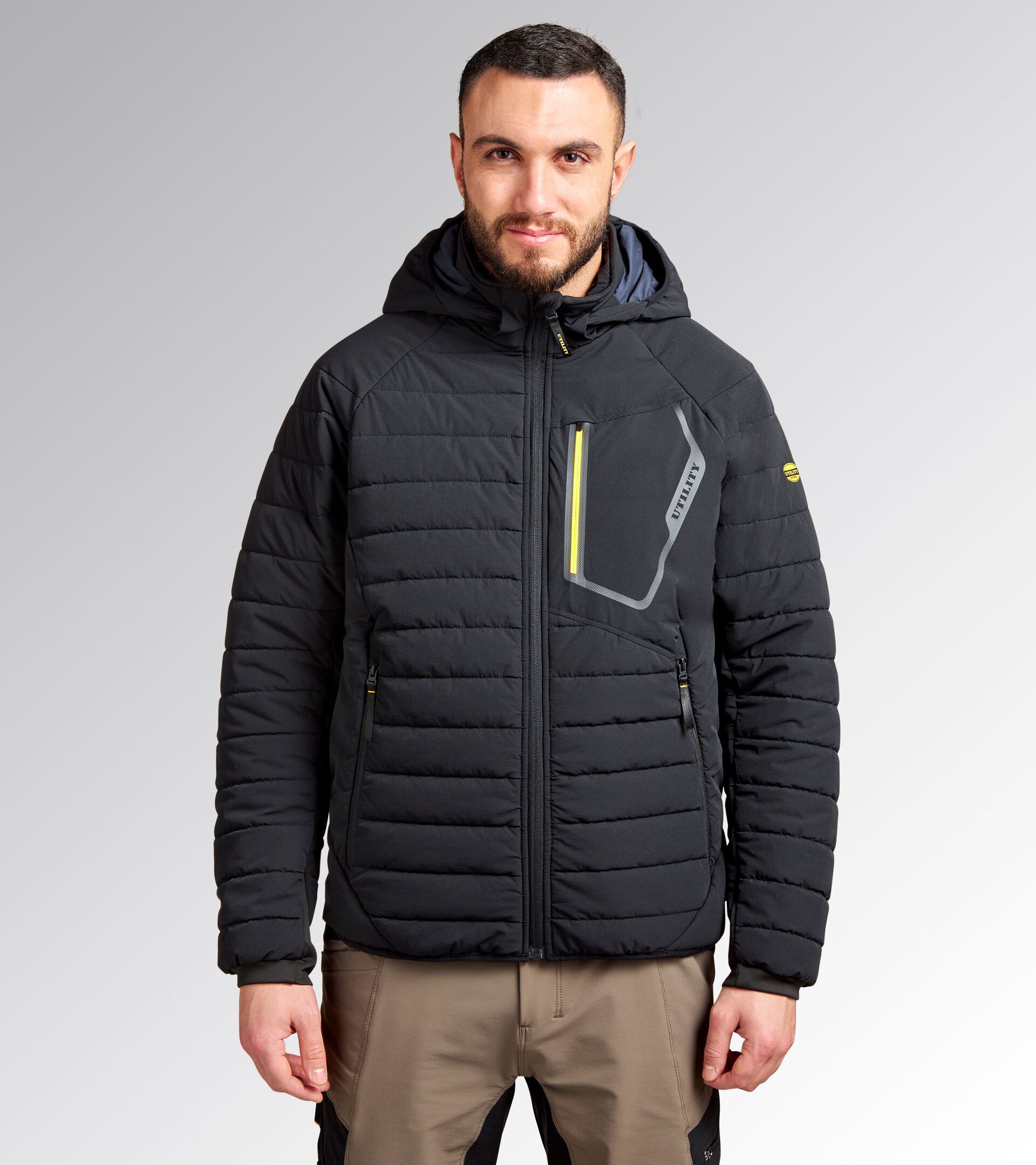 Giacca imbottita da lavoro PADDED JACKET EVOLUTION NERO - Utility