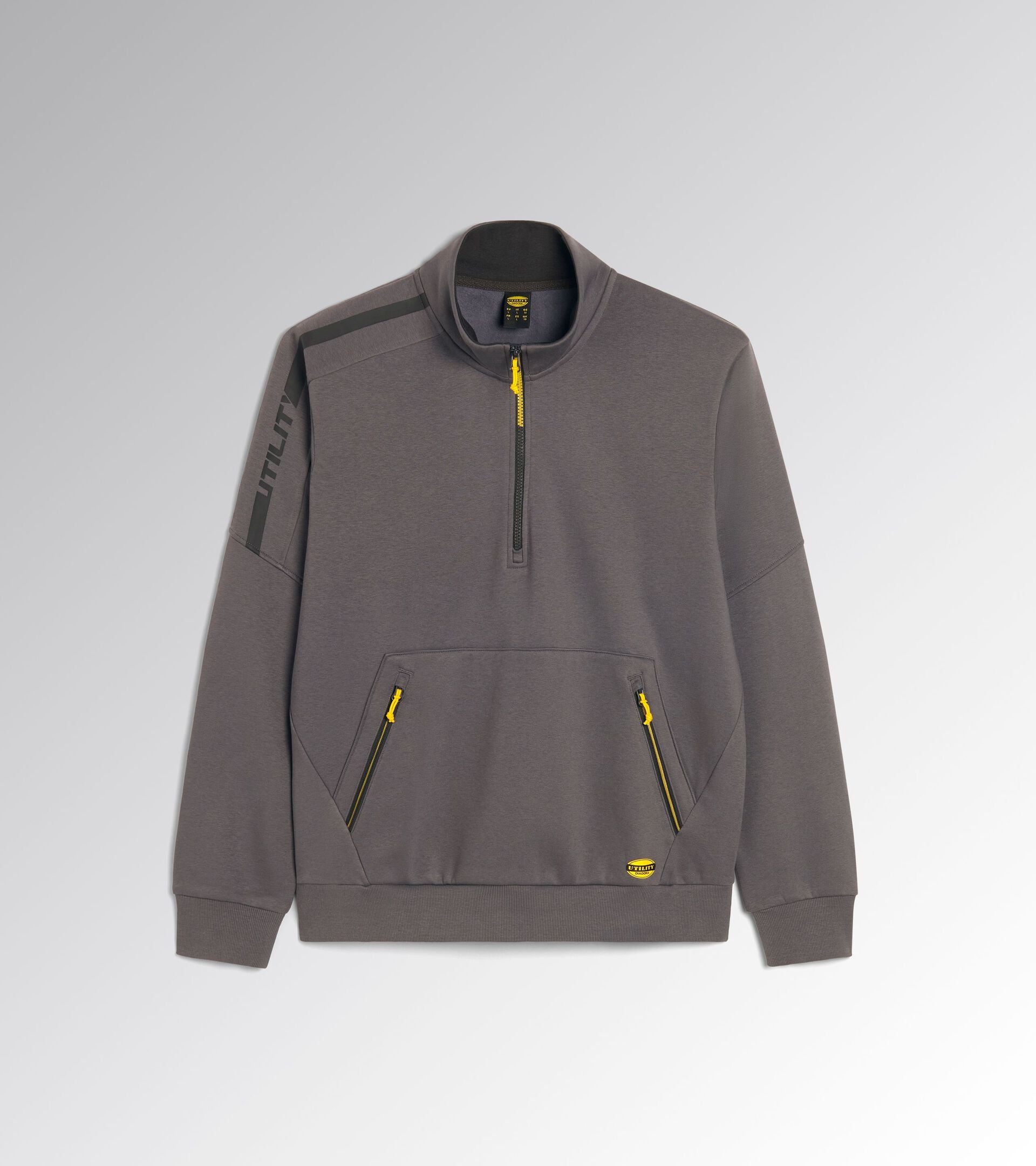 Work track jacket SWEATSHIRT HZ STAFF STEEL GRAY - Utility