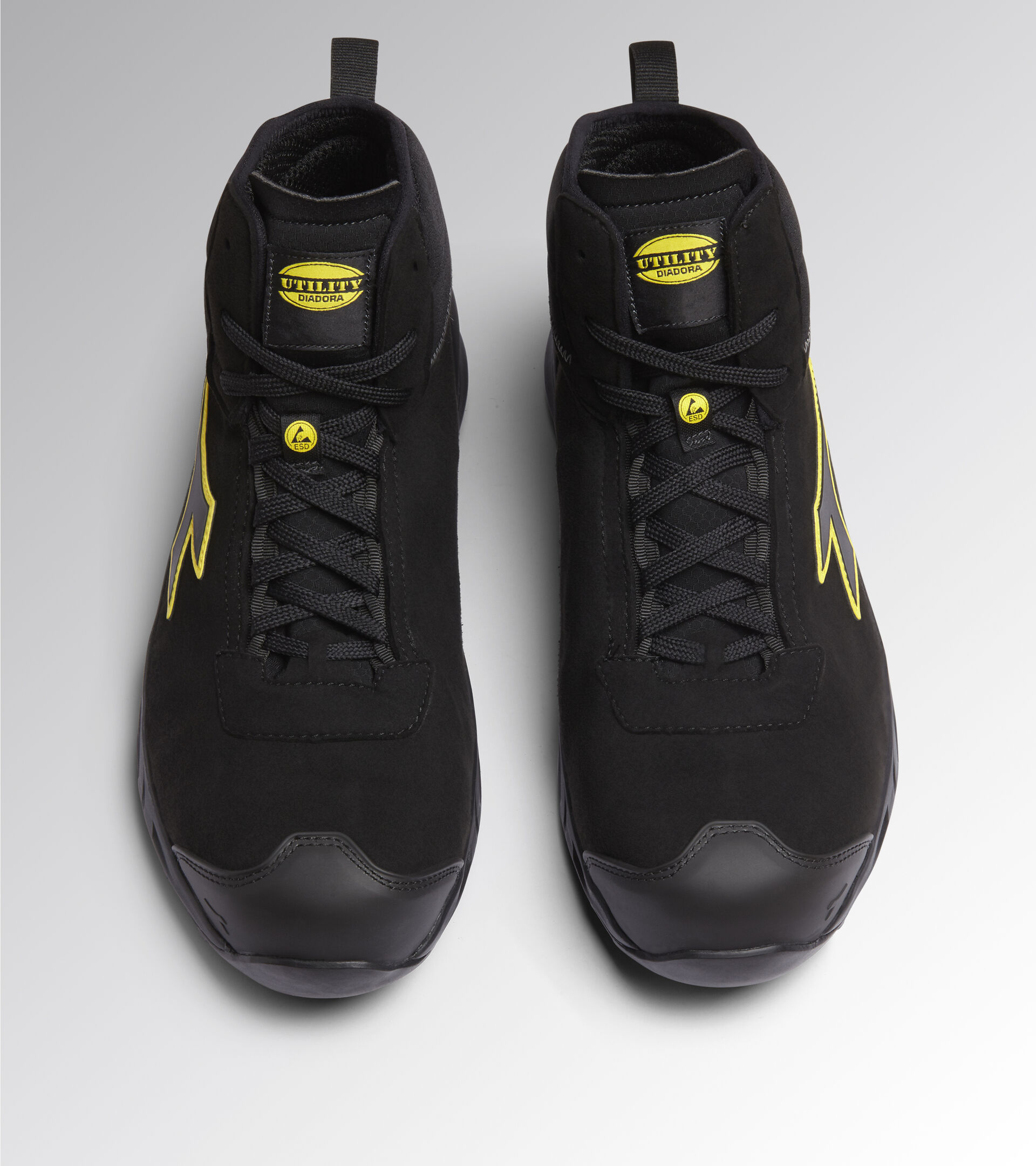 High safety shoe FLY LITEBASE MID S3 HRO SRC ESD BLACK/BLACK - Utility