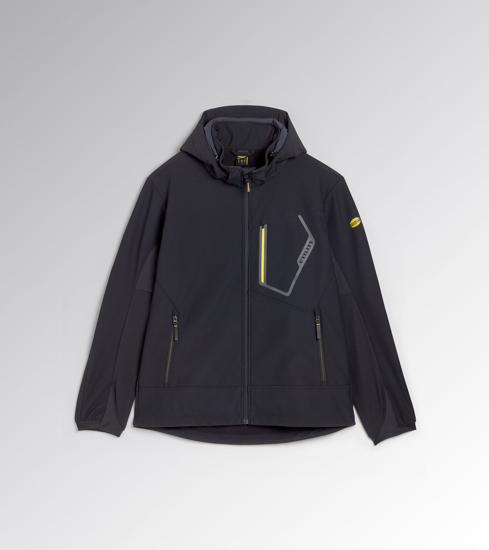 Work jacket SOFTSHELL EVOLUTION BLACK - Utility