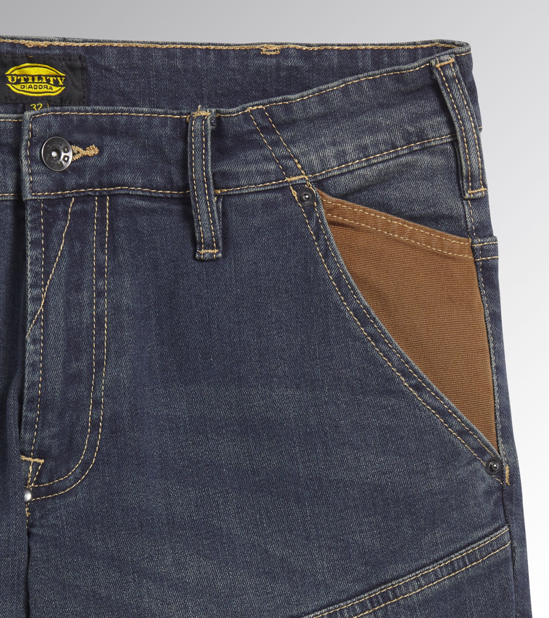 Pantalone jeans da lavoro PANT STONE PLUS DIRTY WASHING - Utility