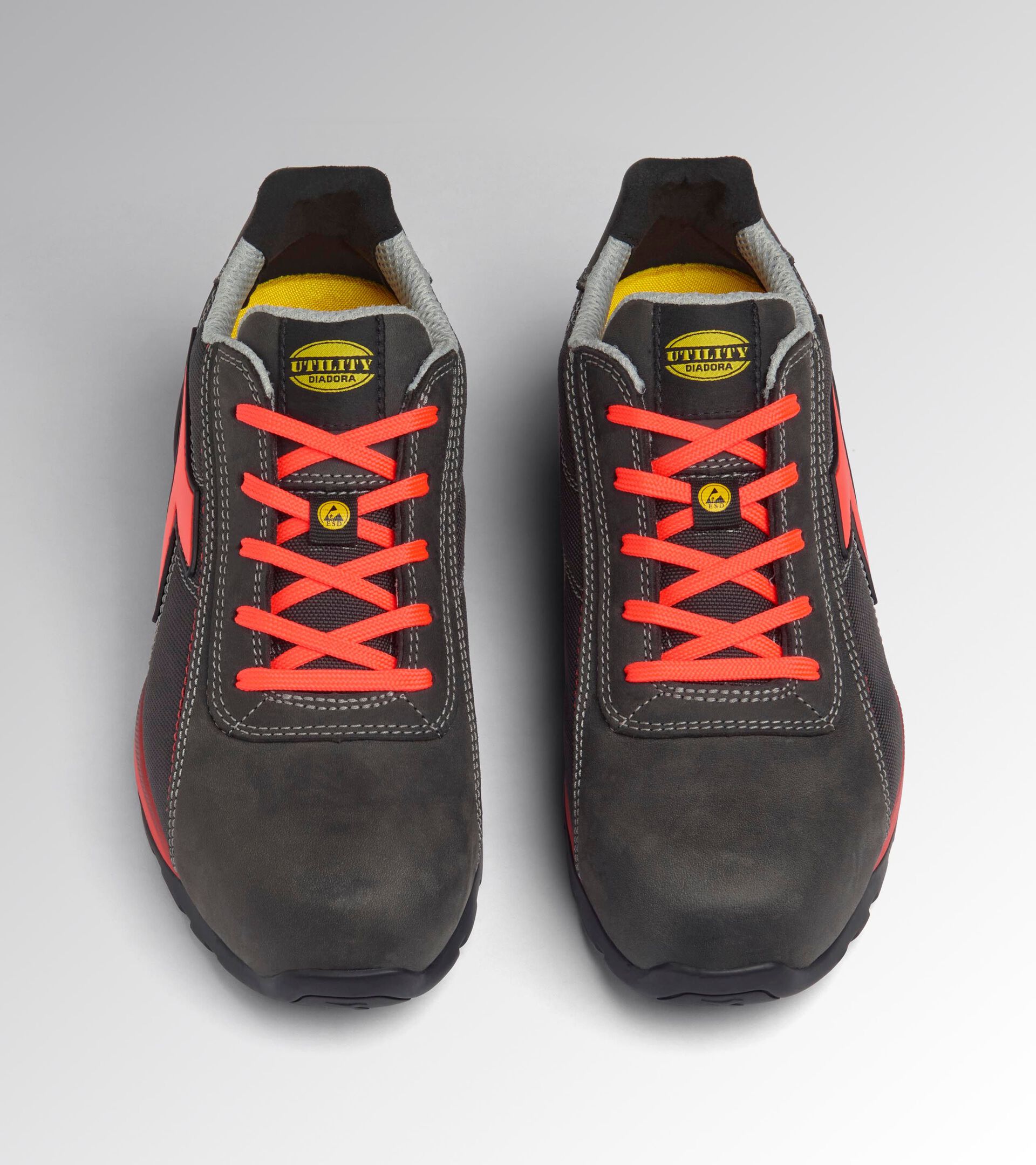 Chaussures de s&eacute;curit&eacute; basses S3S GLOVE HYPER LOW S3S FO HRO SR ESD GRIS ACIER - Utility