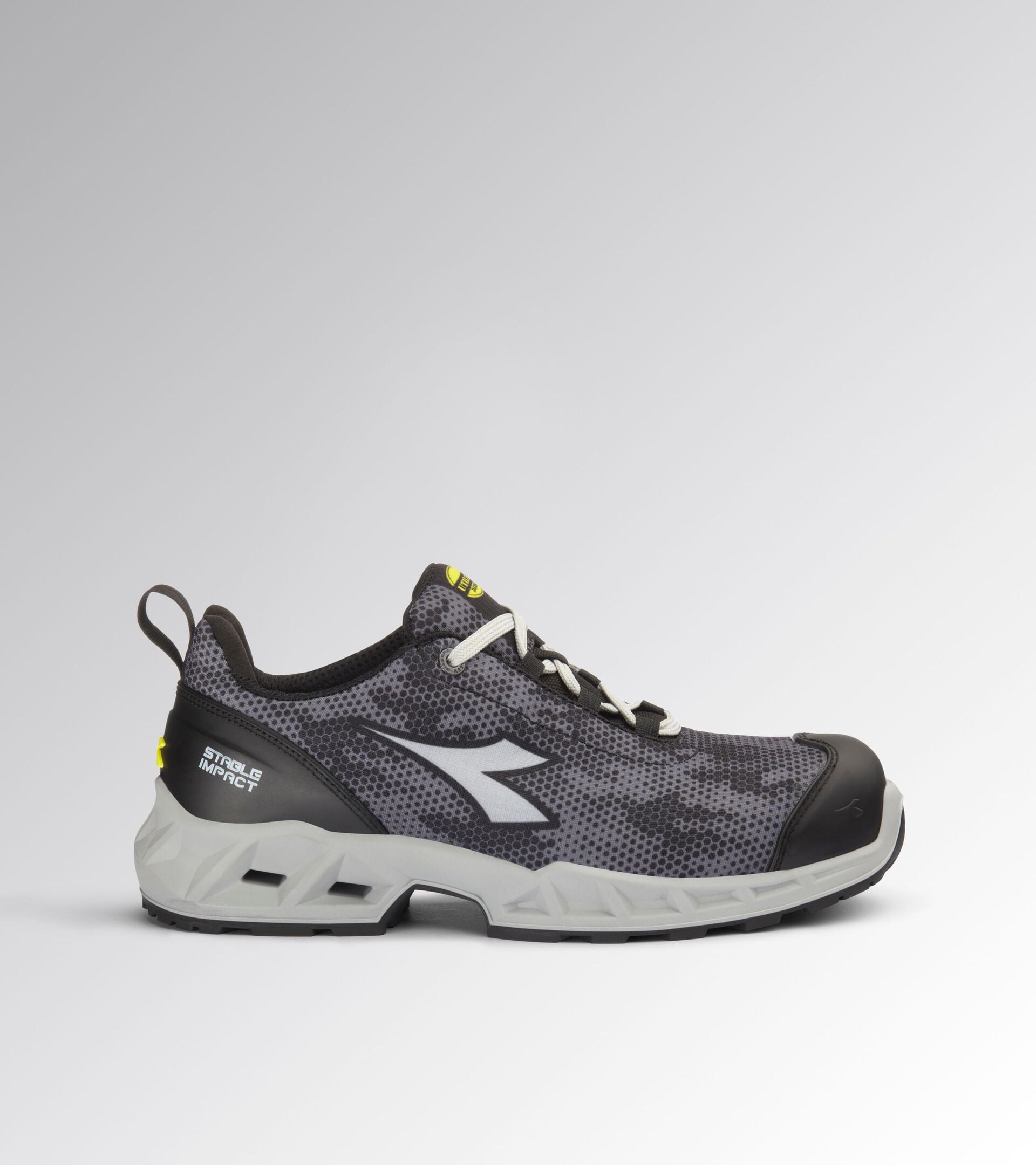 Low-cut safety shoes SHARK STABLE IMP LOW S1PS GRAY/BLACK (C2539) - Utility