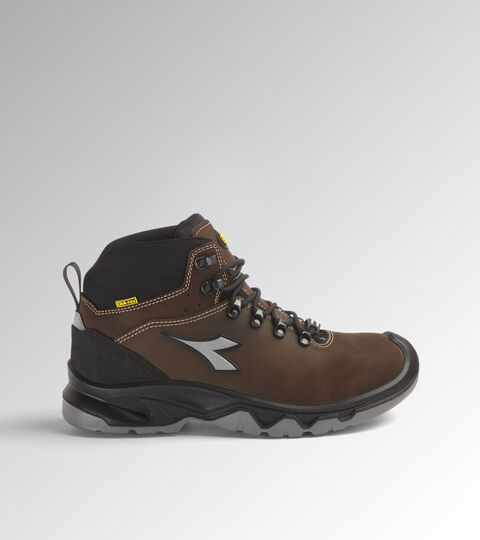 High safety shoe ALP DIA-TEX MID S3 WR SRC BROWN LAND - Utility
