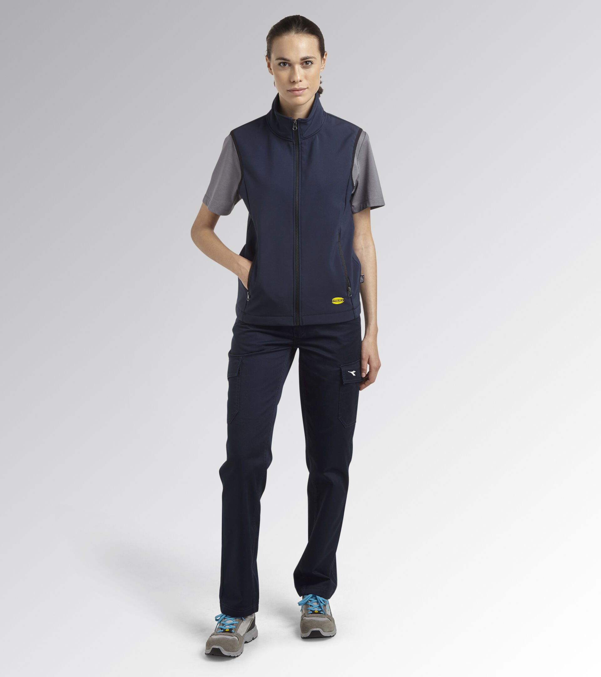 Gilet da lavoro SHELL VEST LEVEL BLU CLASSICO - Utility