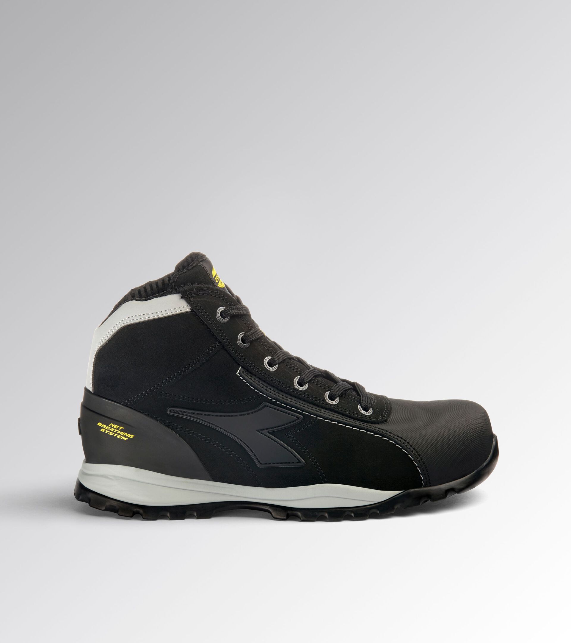 High safety shoe GLOVE NET MID PRO S3L FO SR HRO ESD BLACK - Utility