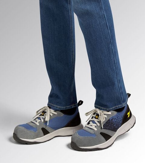 Calzado de seguridad bajo LITE LOW S1PS GRIS CASTILLO/AZUL INSEGNA - Utility