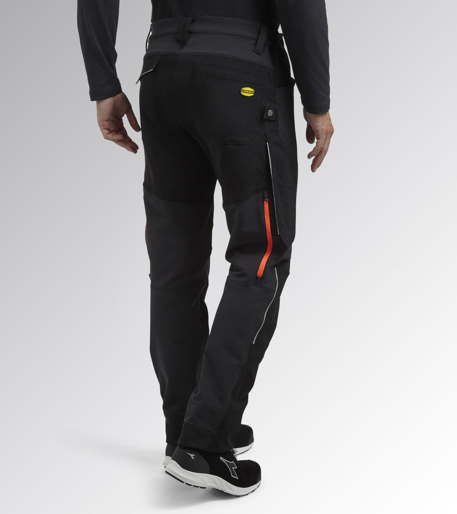 Work trousers PANT HYBRID PERFORMANCE BLACK/PHANTOM - Utility