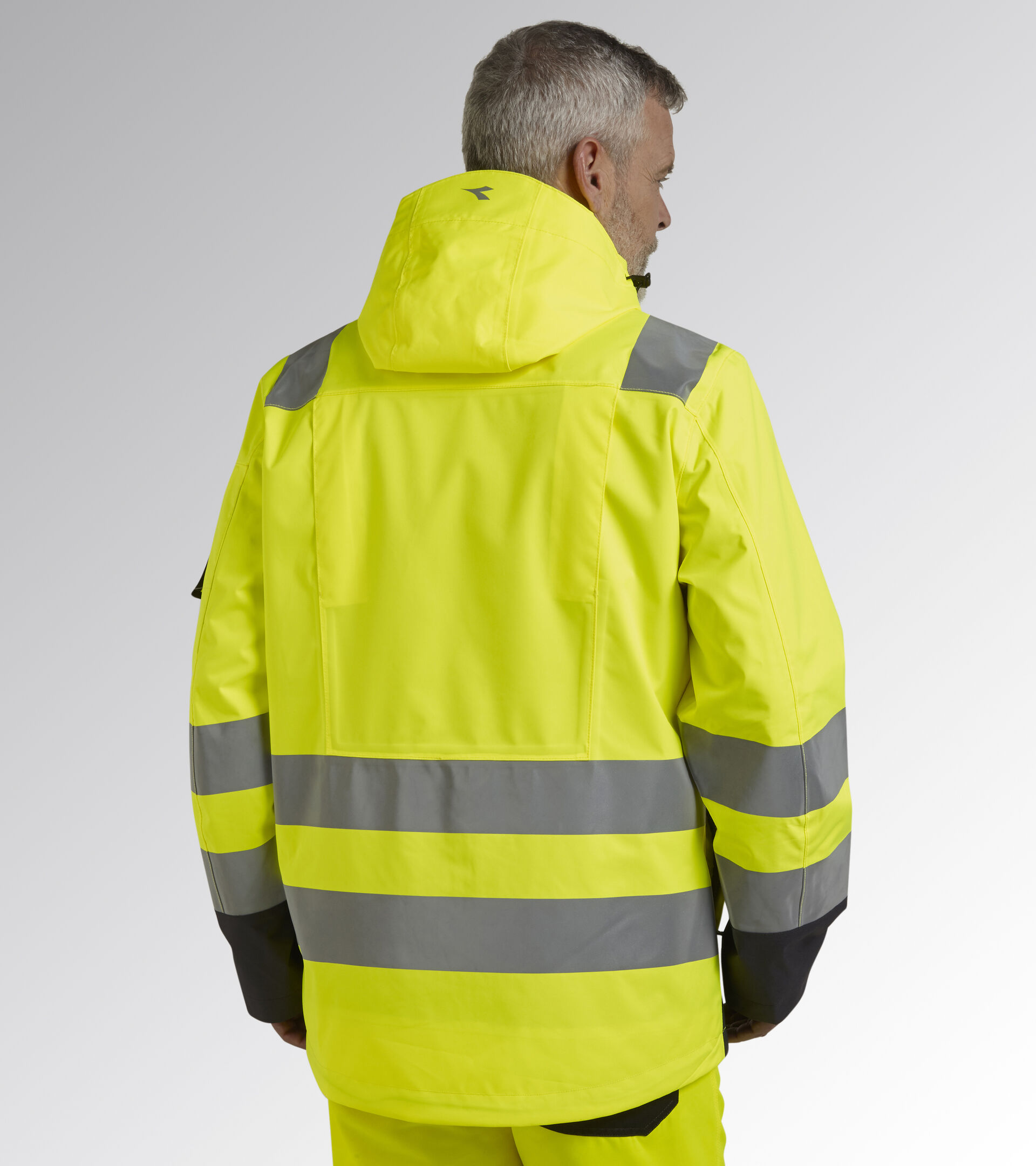 HV JACKET ISO 20471 EXTERNAL SHELL, FLUORESCENT YELLOW ISO20471, hi-res