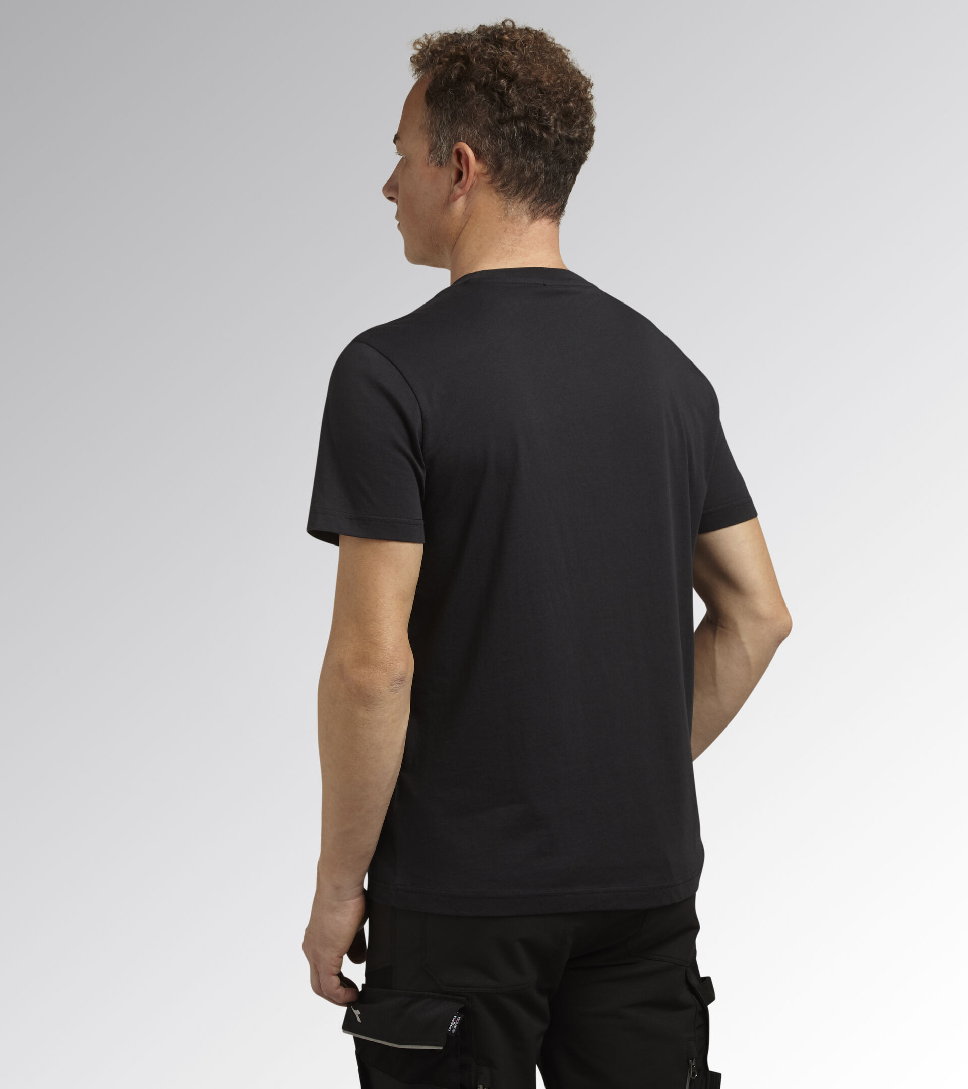 Work T-shirt T-SHIRT GRAPHIC ORGANIC TAP SHOE/BLACK - Utility