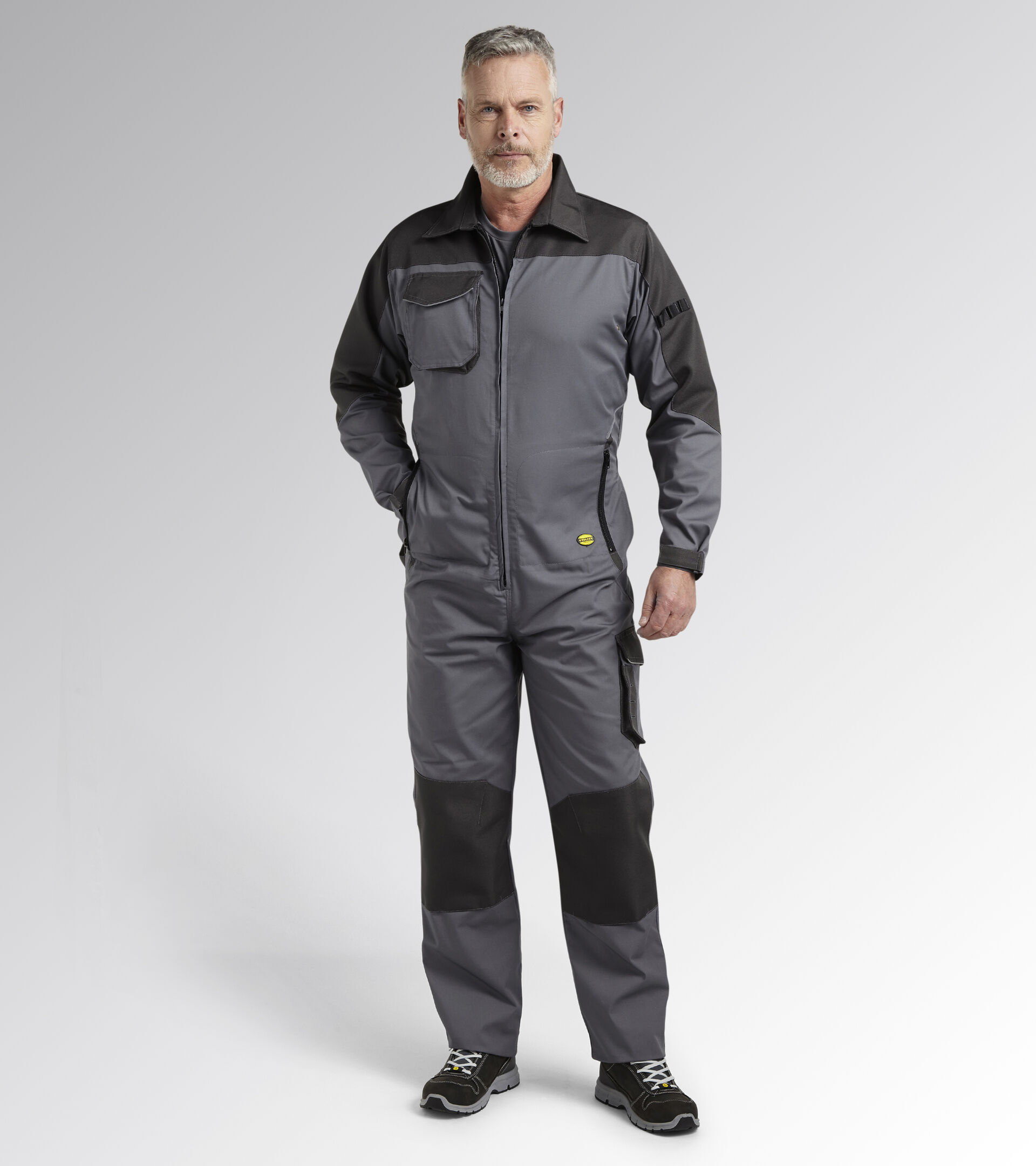 Work coveralls COVERALL POLY STEEL GRAY - Utility