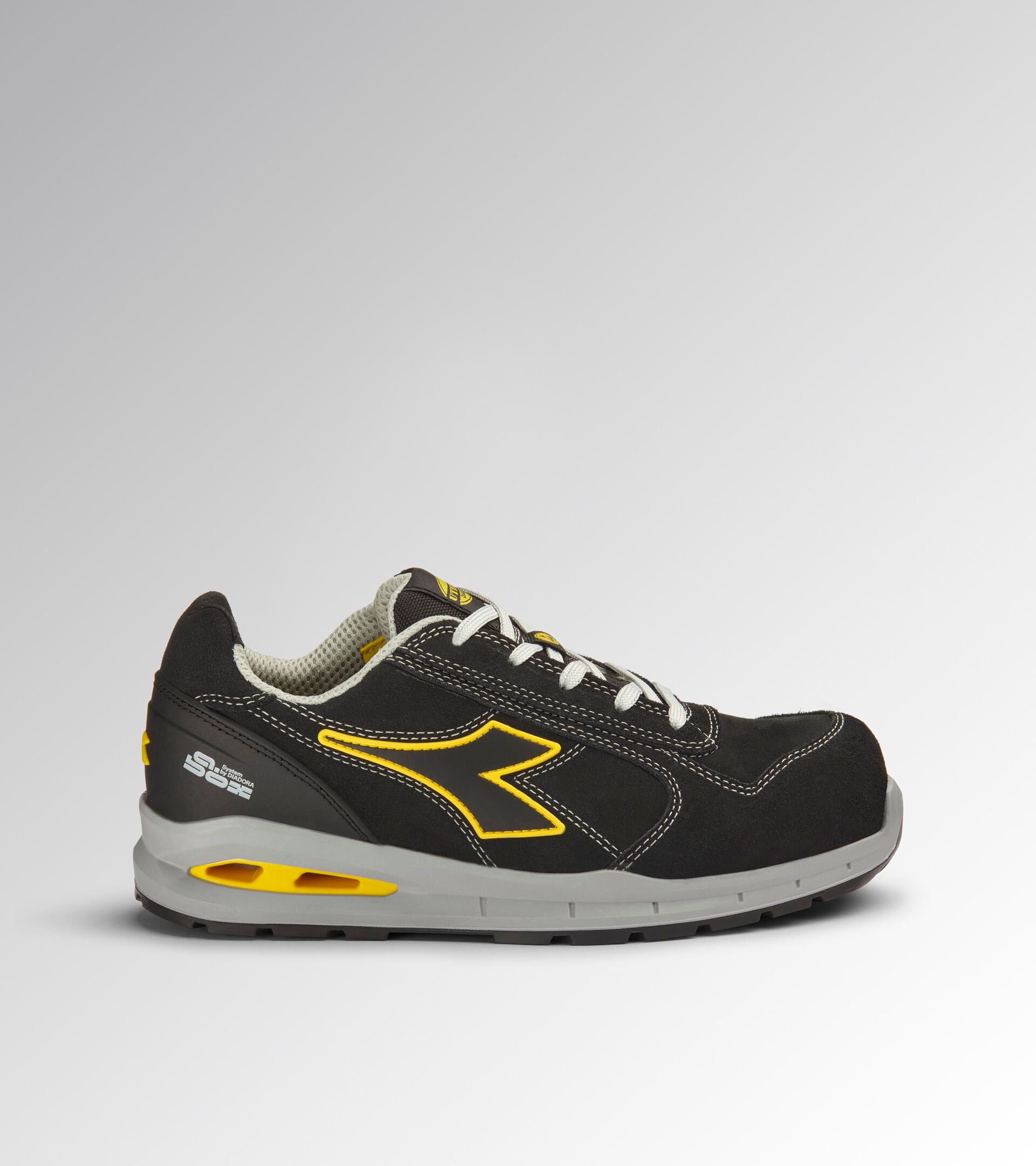 Chaussures de s&eacute;curit&eacute; basses S3S RUN A.BOX LOW S3S FO SR ESD NOIR/NOIR - Utility