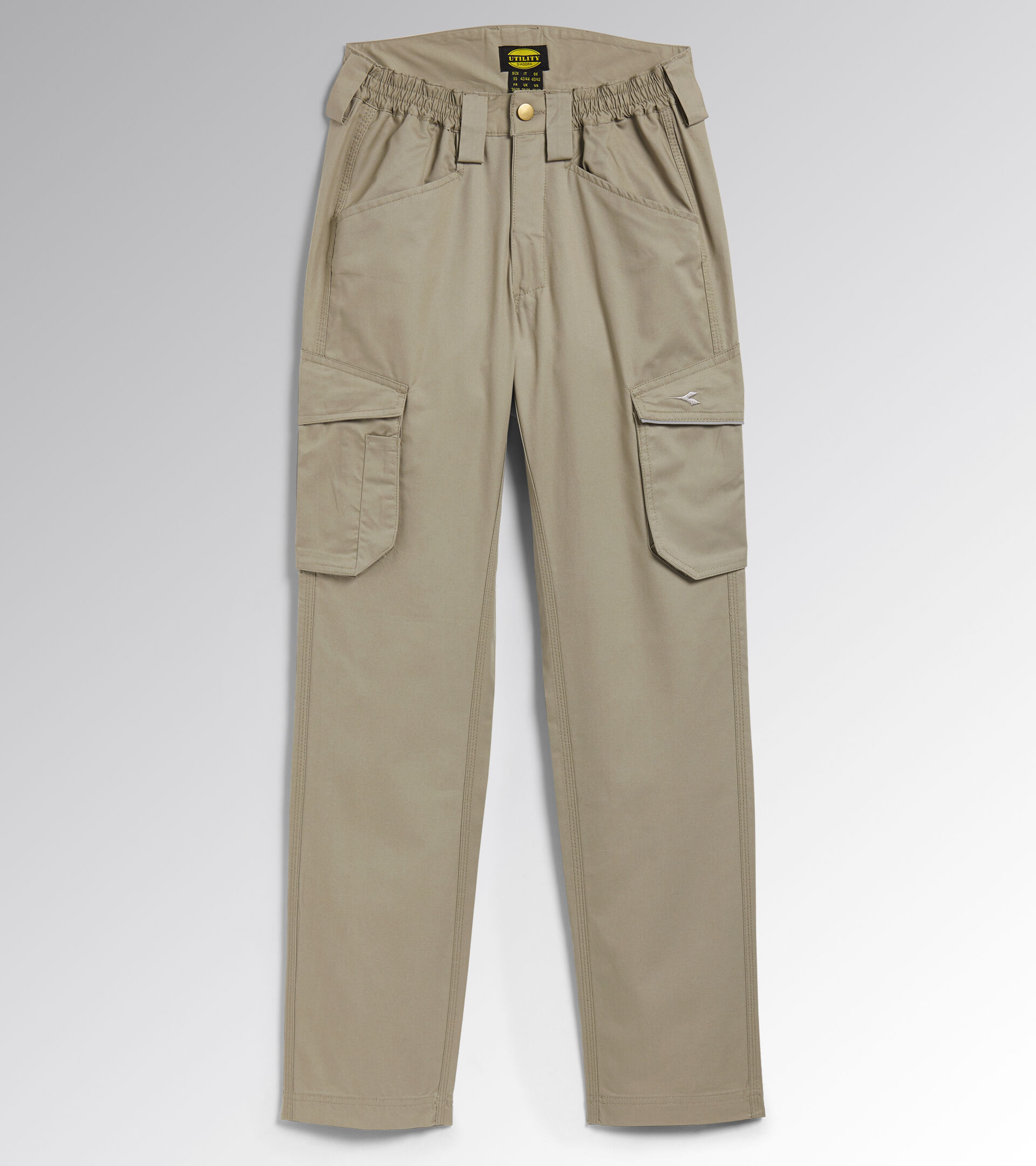 PANT STAFF LIGHT CARGO COTTON, GREY HEMP, hi-res