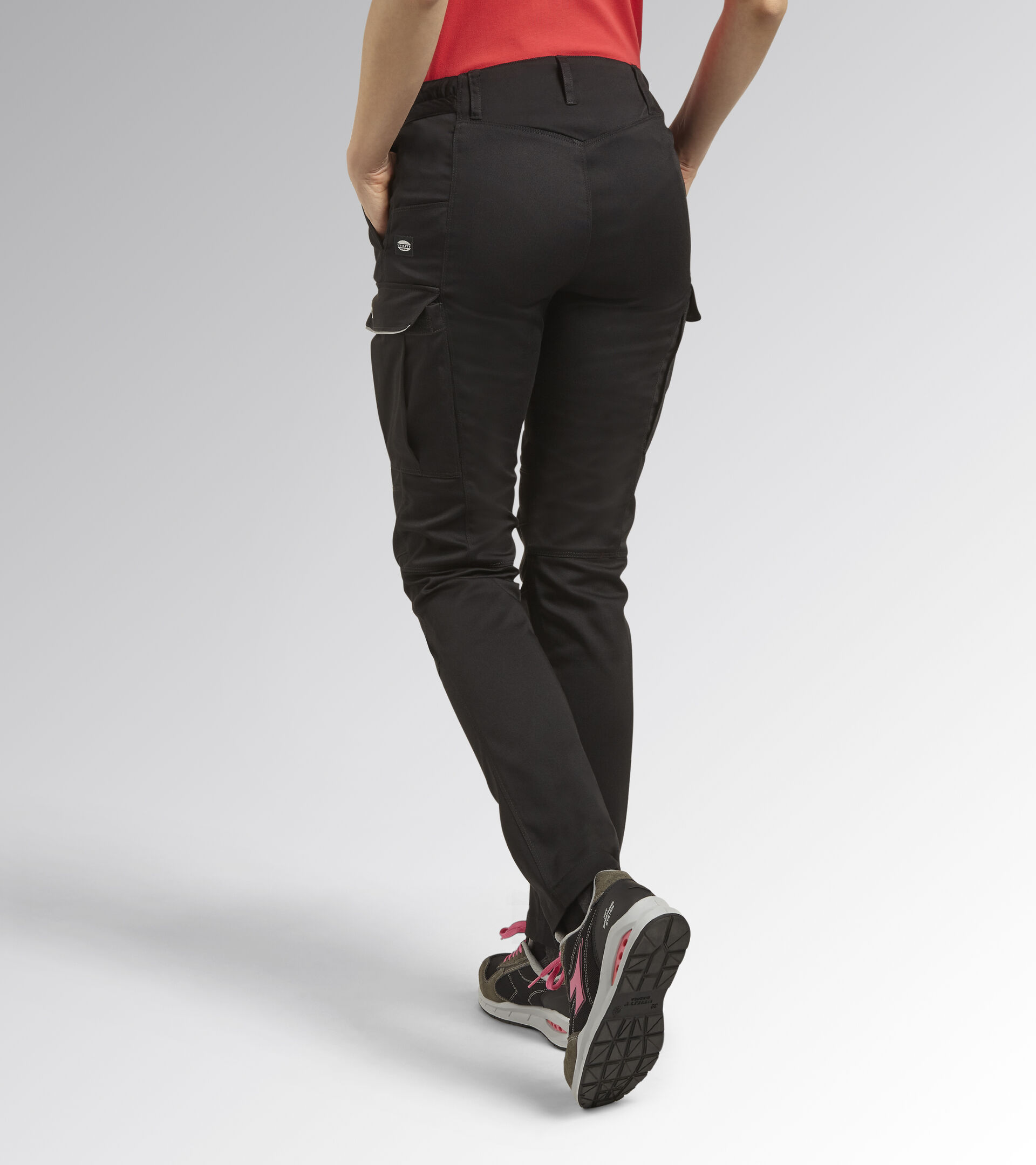 Pantalon de travail - Femme PANT CARGO ATHENA NOIR - Utility