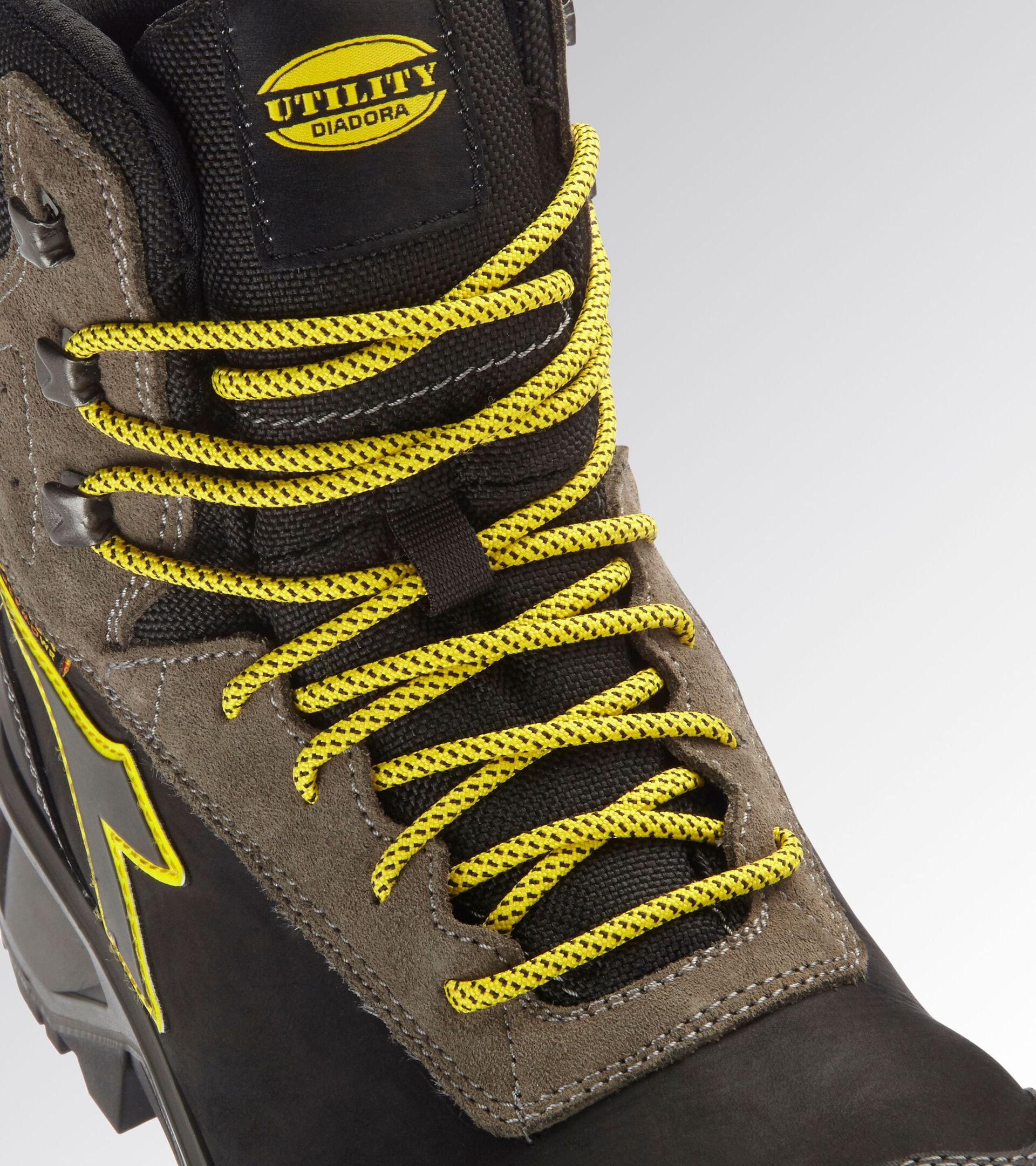 Water-resistant high-cut safety shoes  SPORT DIATEX HIGH S7S BLACK/STEEL GRAY - Utility