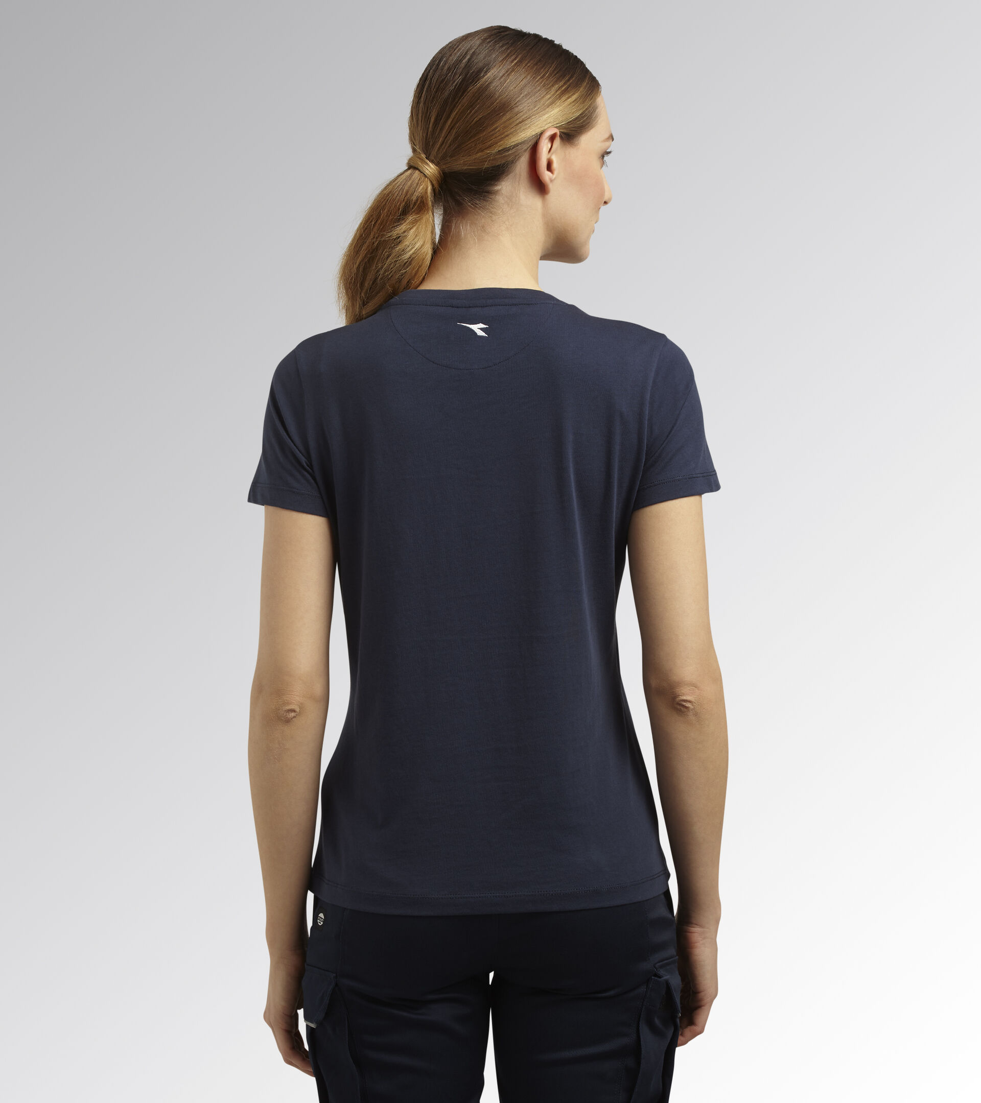 Short-sleeved work T-shirt - Women T-SHIRT MC ATHENA CLASSIC NAVY - Utility