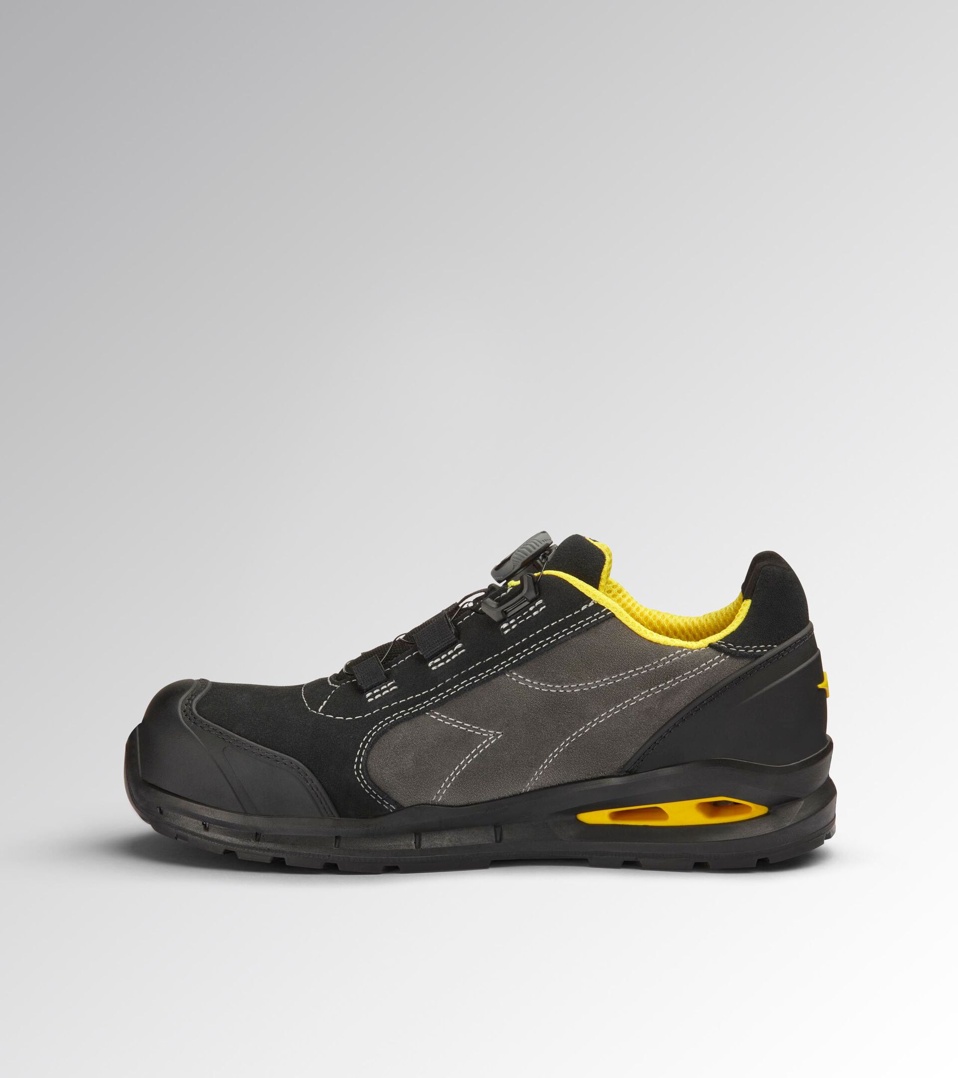 Niedriger Sicherheitsschuh mit BOA&reg; Fit System RUN A.BOX MASTER BOA LOW S3S FO SR SC ESD SCHWARZ/ASPHALT - Utility