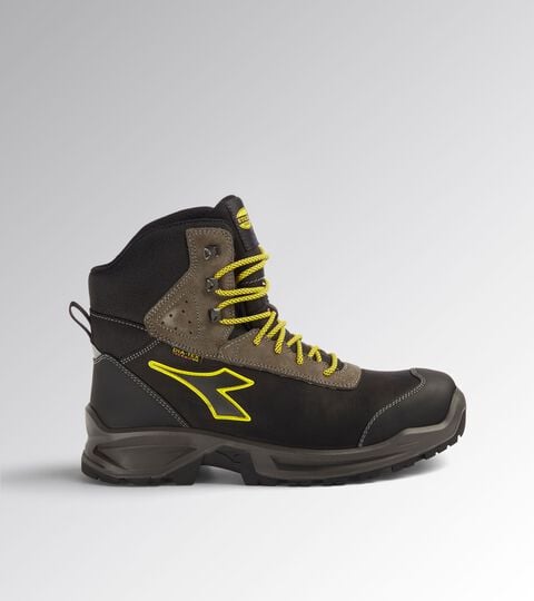 Water-resistant high-cut safety shoes  SPORT DIATEX HIGH S7S BLACK/STEEL GRAY - Utility