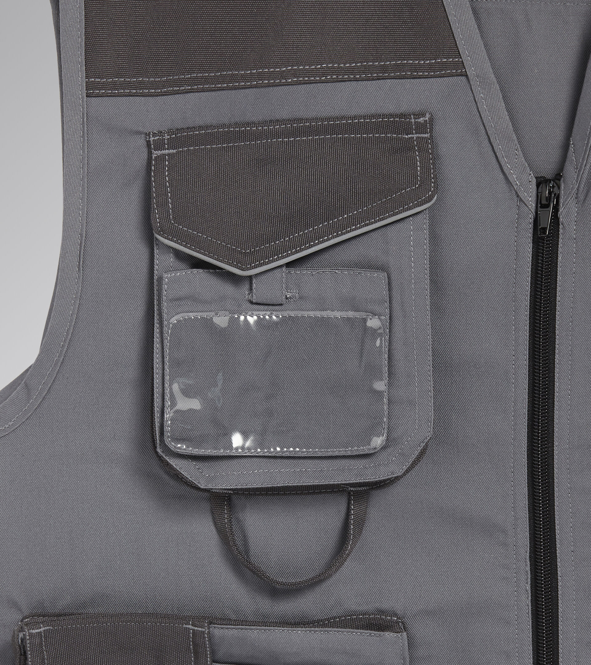 Chaleco de trabajo VEST MOVER GRIS ACERO - Utility