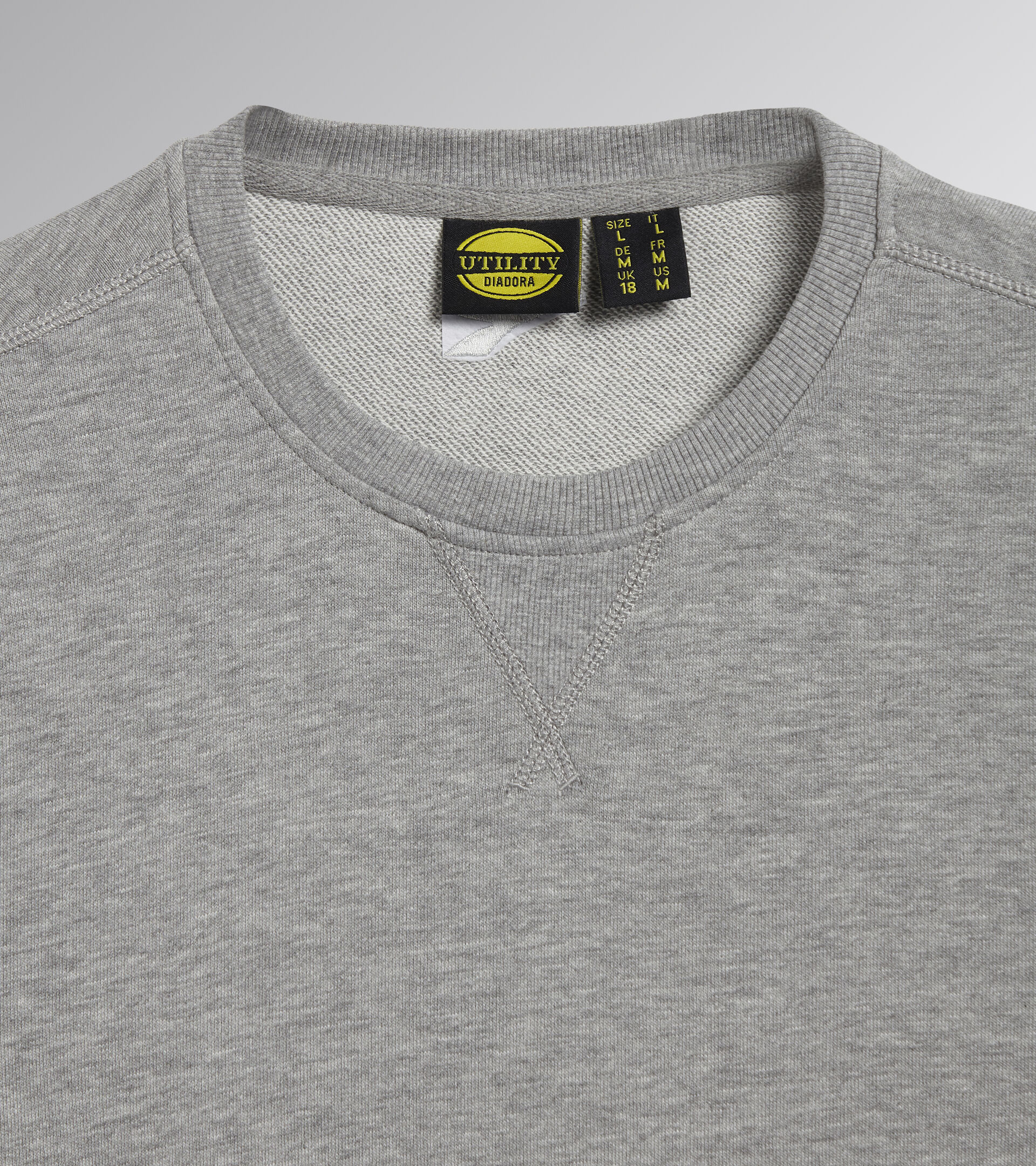 SWEATSHIRT FALCON, LIGHT MIDDLE GREY MELANGE, hi-res