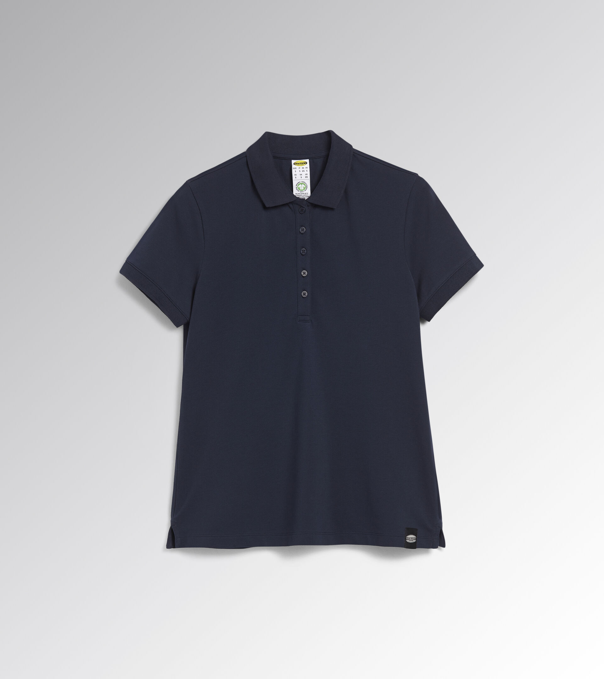 Arbeits-Polohemd, Kurzarm - Frau POLO MC ATHENA CABAN BLAU - Utility