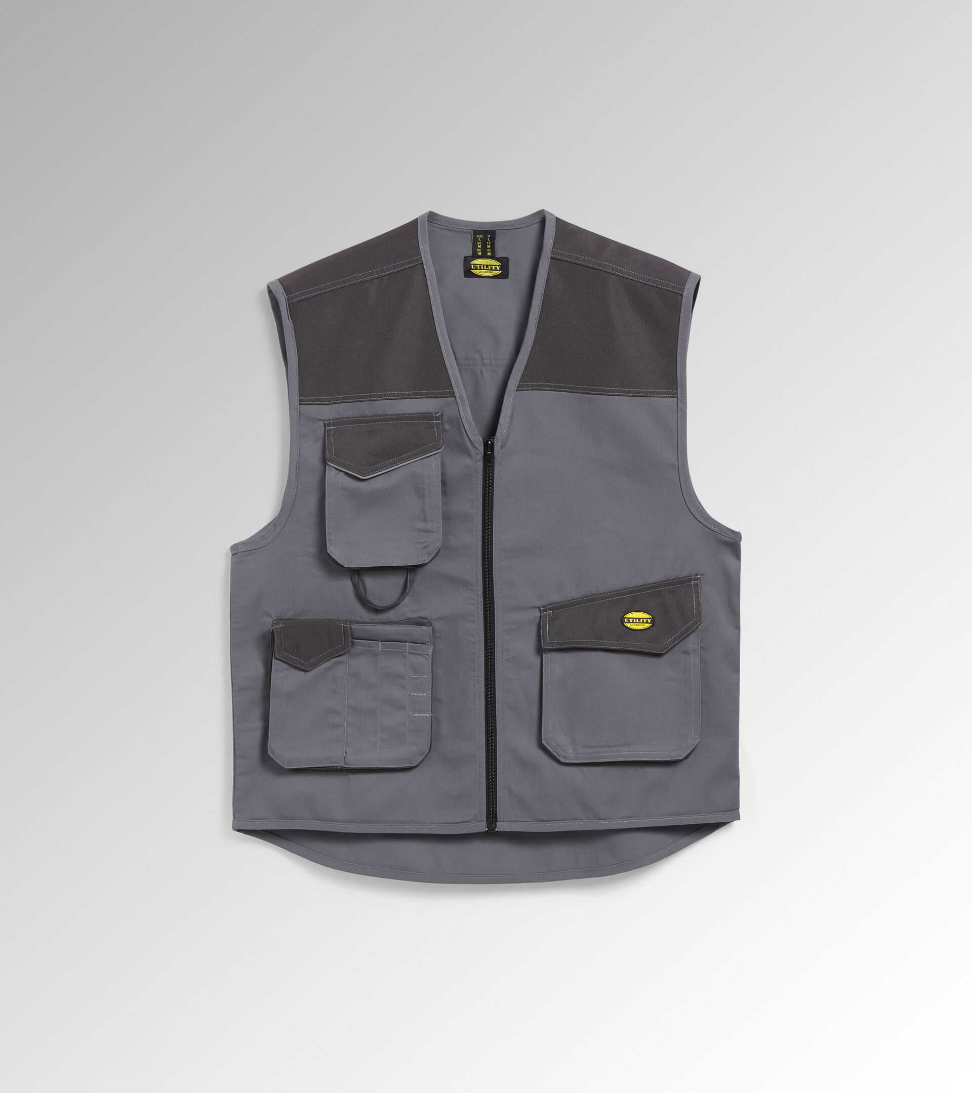 Work gilet VEST MOVER STEEL GRAY - Utility