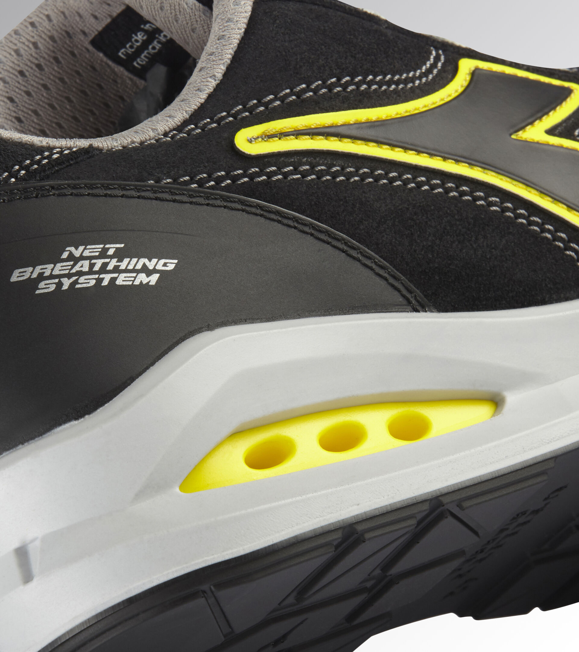 RUN NET AIRBOX LOW S3 SRC, BLACK/BLACK, hi-res
