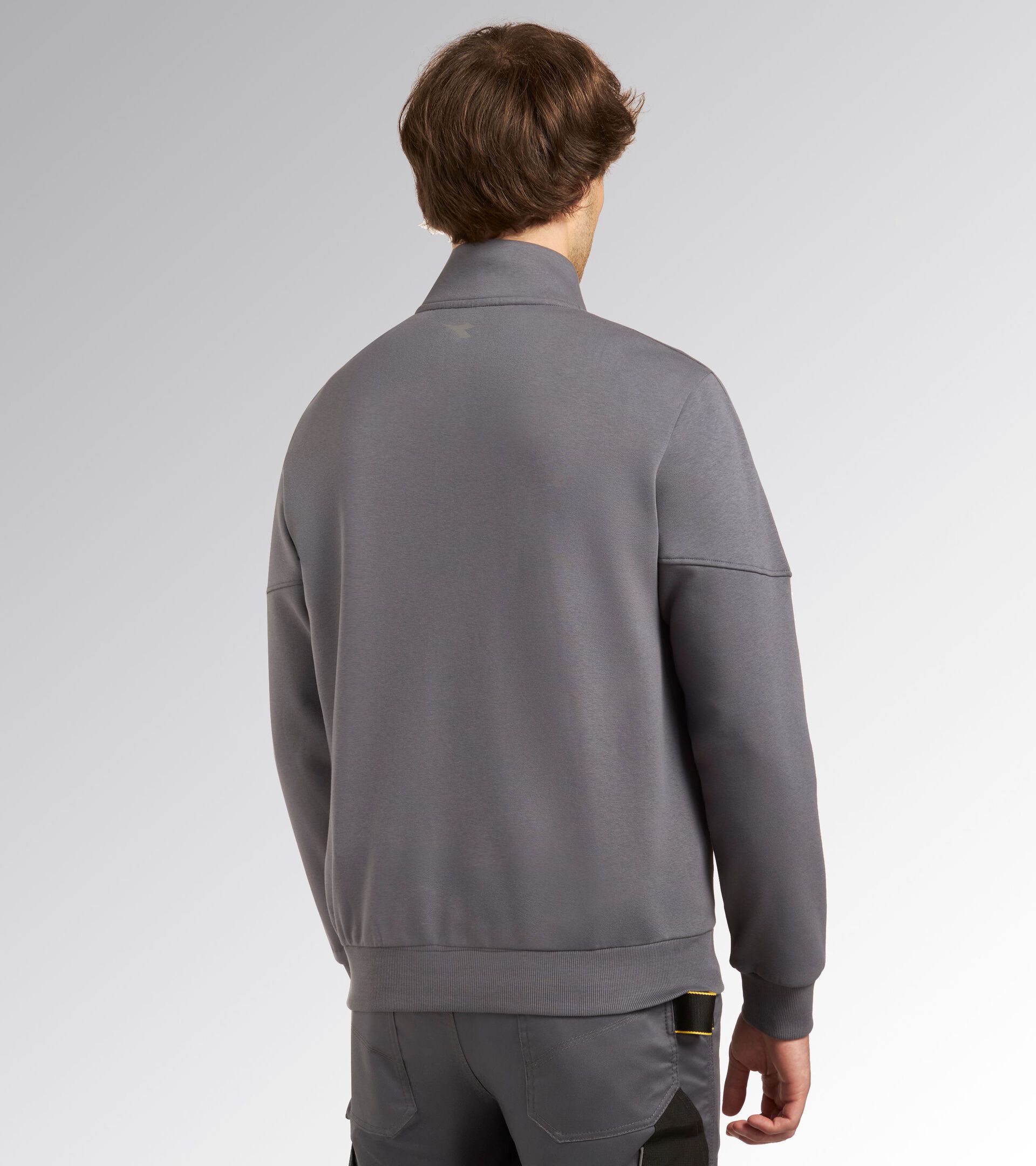 Arbeits-Sweater SWEATSHIRT FZ ROCK STAHLGRAU - Utility