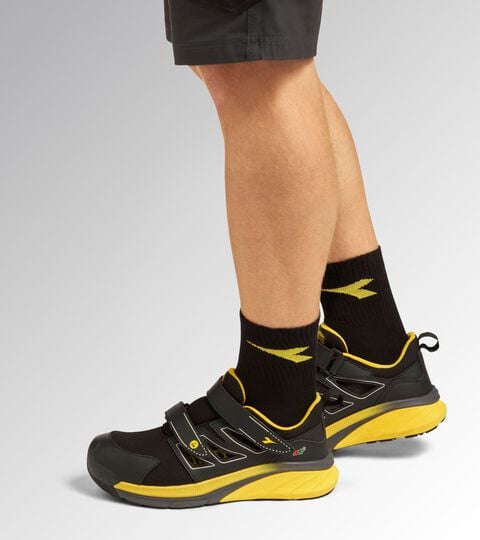 Sandalia de trabajo VORTEX DA2 SANDAL S1PS SC SR HRO ESD NEGRO/AMARILLO UTILITY - Utility