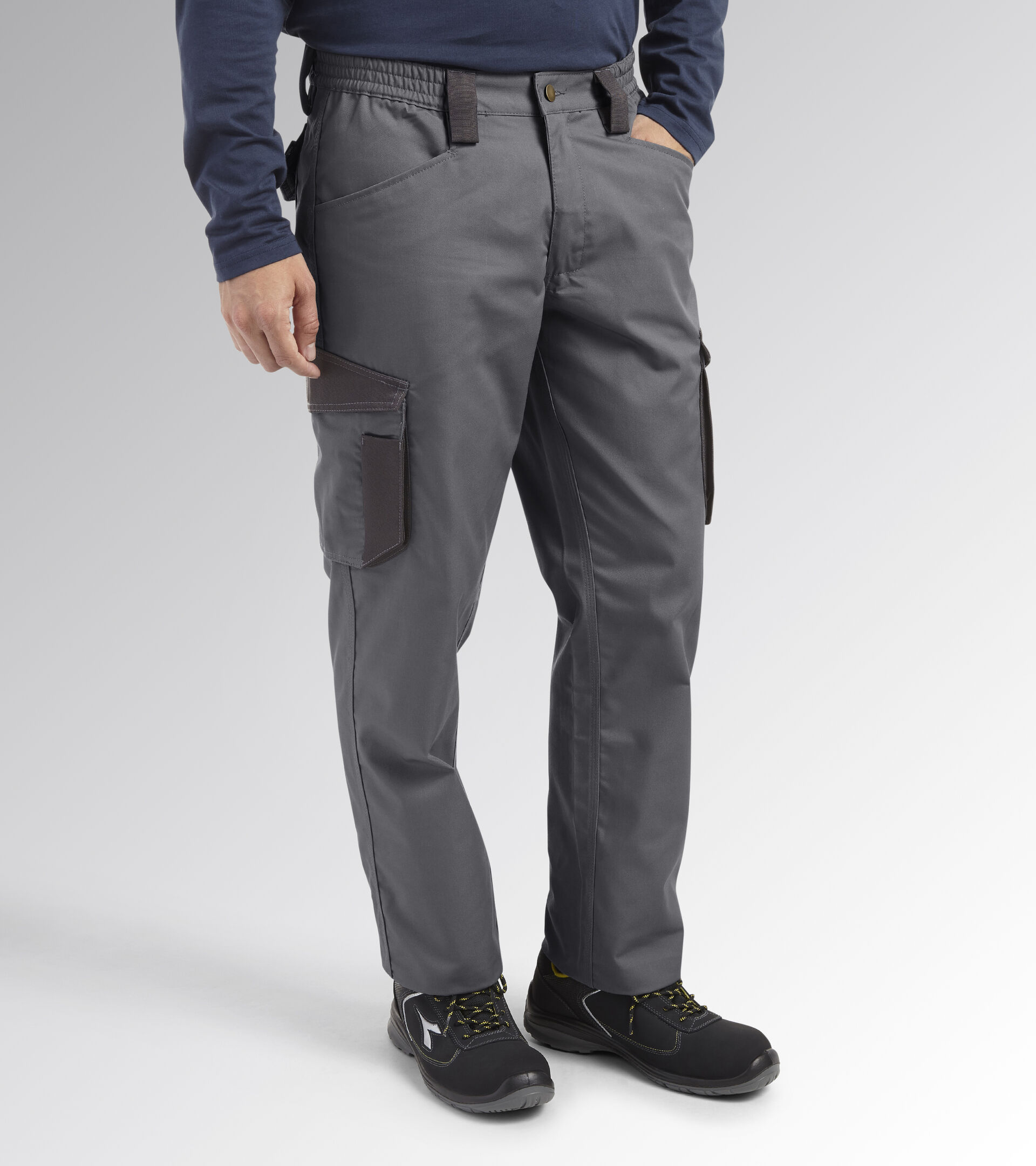 PANT STAFF CARGO, STEEL GRAY, hi-res