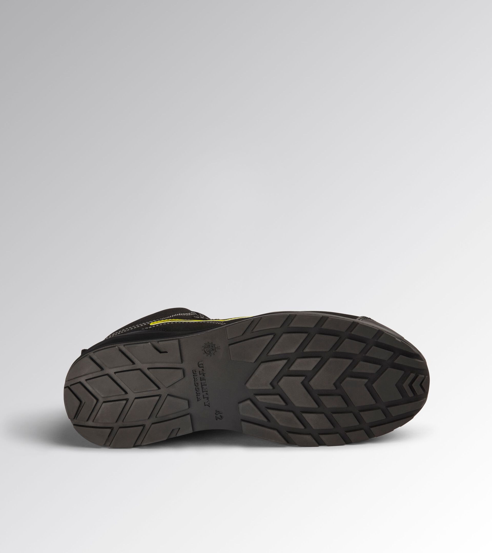 High safety shoe RUN NET AIRBOX MASTER MID S3S FO SR SC ESD BLACK/BLACK - Utility