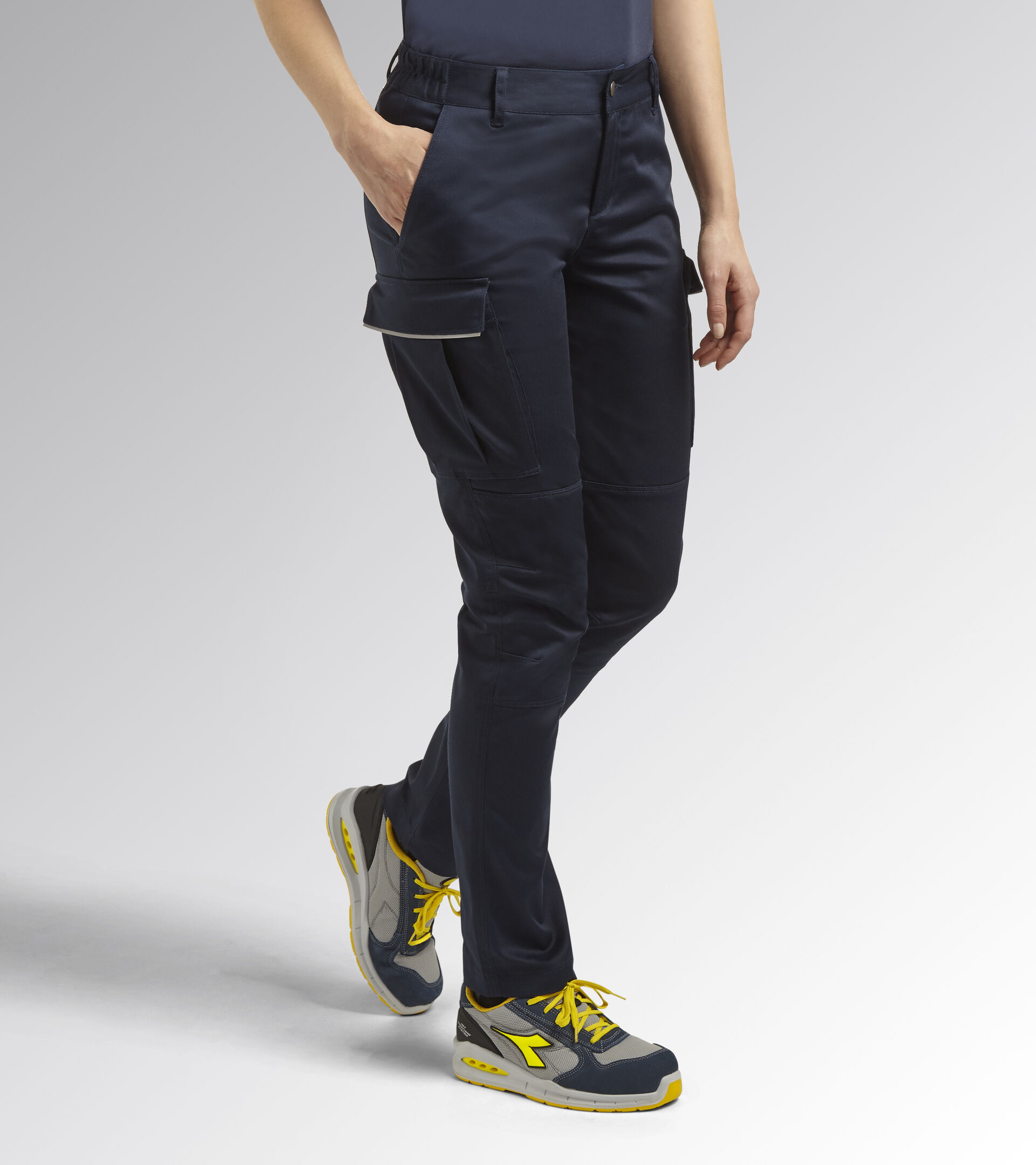 Pantalon de travail - Femme PANT CARGO ATHENA BLEU CABAN - Utility