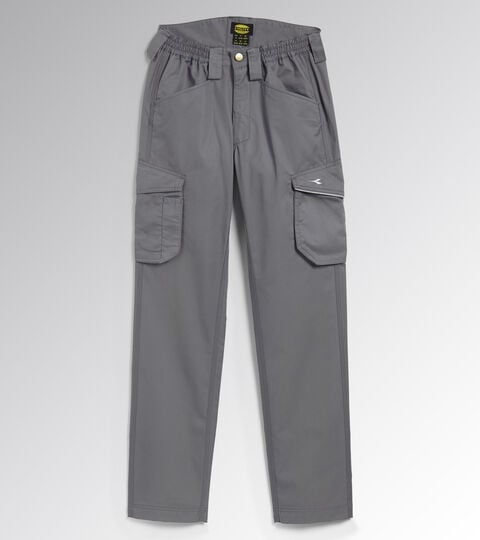 Work trousers PANT STAFF LIGHT CARGO COTTON STEEL GRAY - Utility