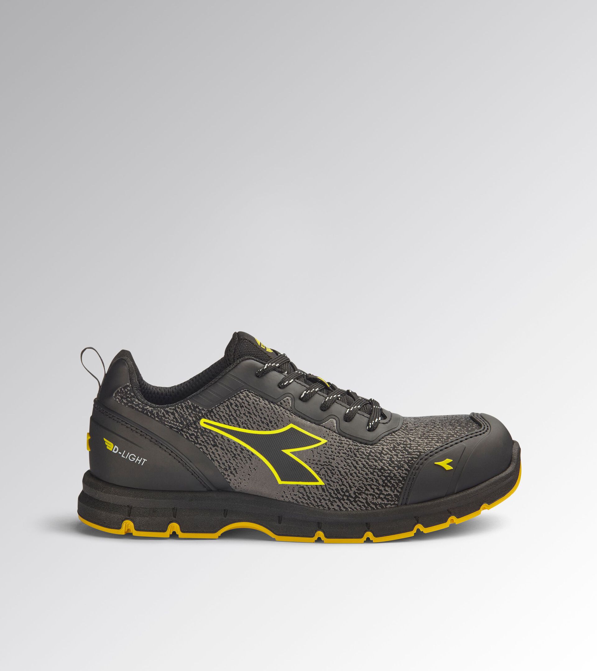 Scarpa antinfortunistica bassa RUN ATOM EVO LOW S3S SC FO SR ESD GRIGIO ACCIAIO/NERO - Utility