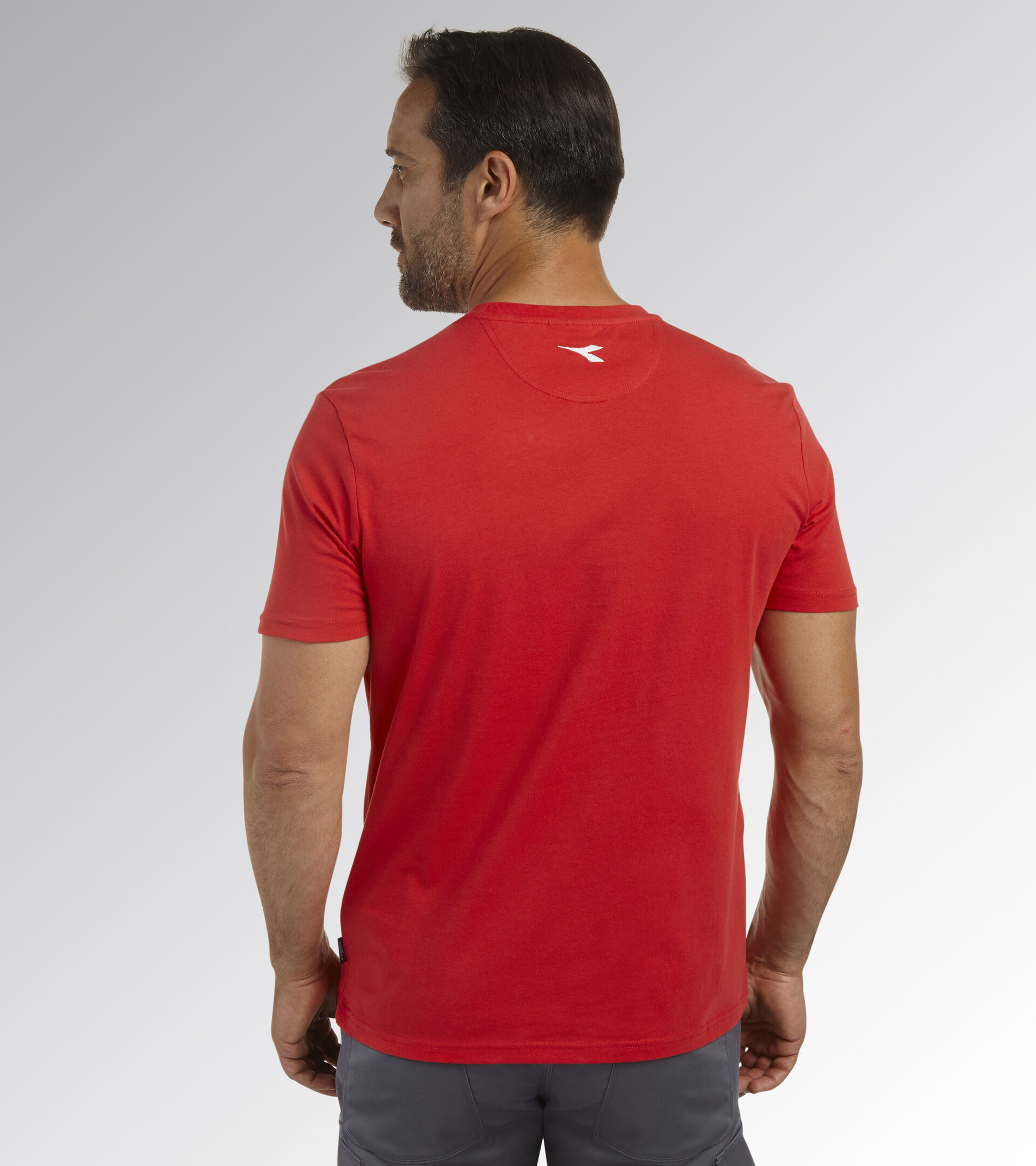 Work T-shirt T-SHIRT MC ATONY ORGANIC TRUE RED - Utility