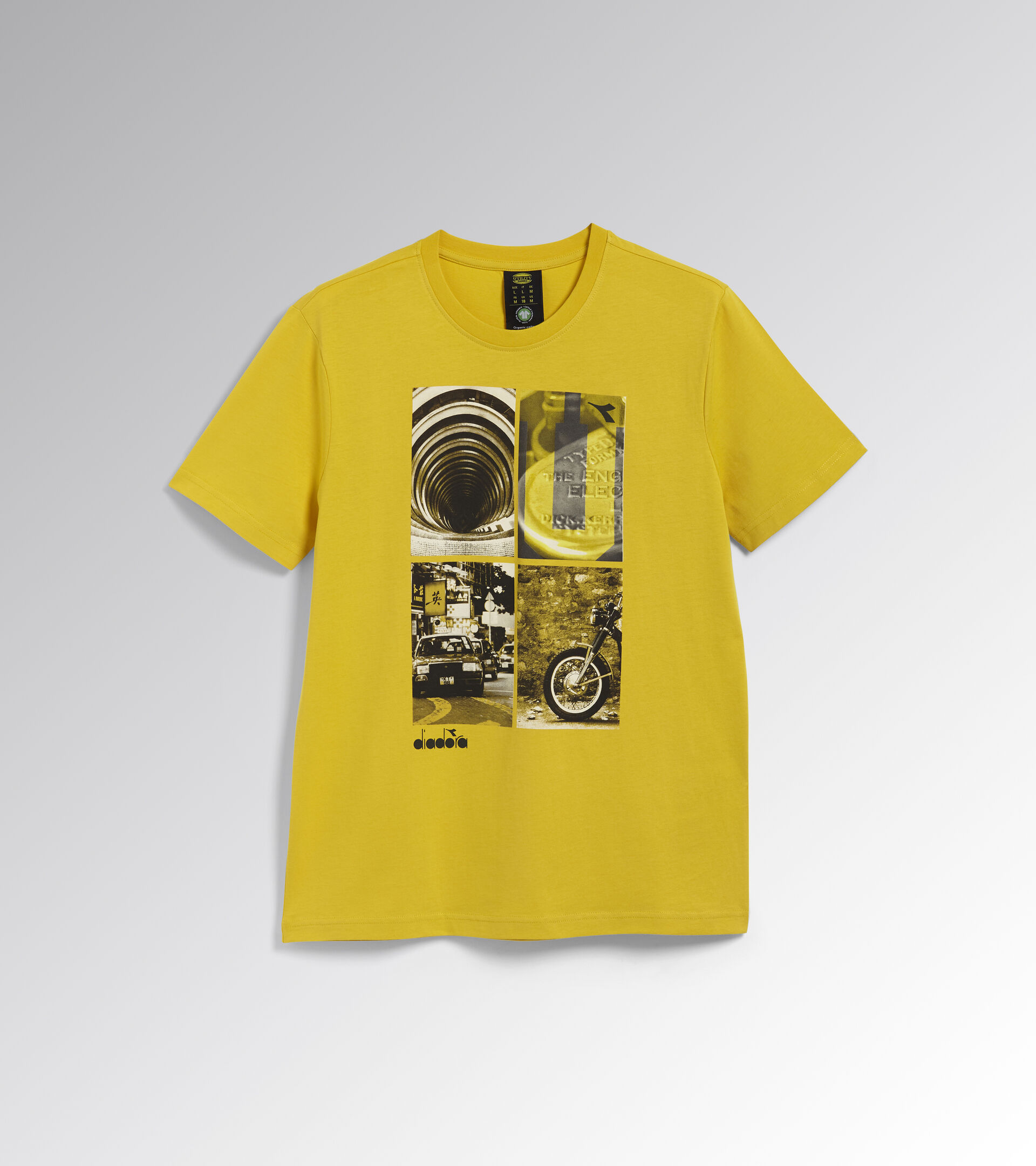 T-SHIRT GRAPHIC ORGANIC, SULPHUR, hi-res