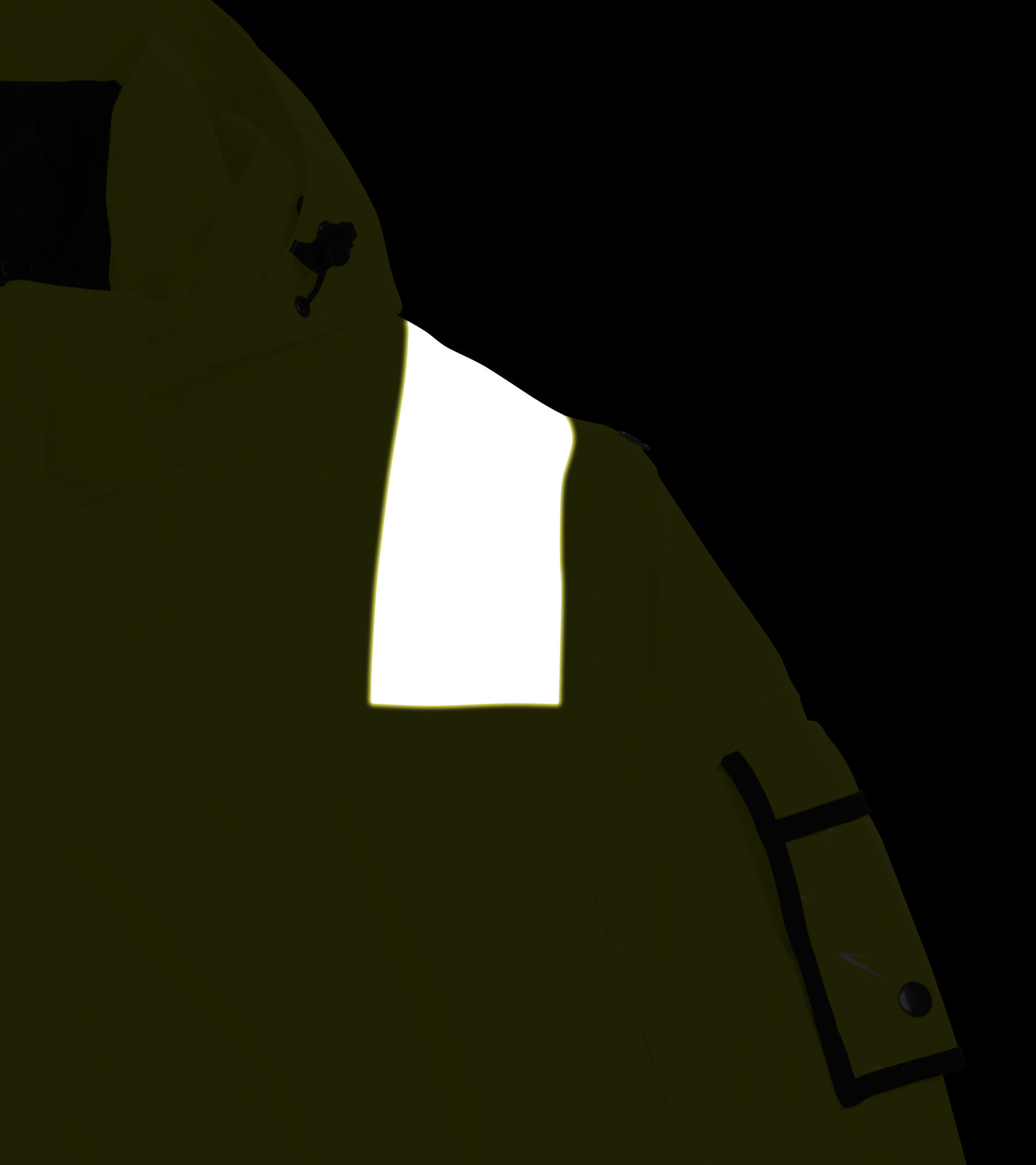HV JACKET ISO 20471, FLUORESCENT YELLOW ISO20471, hi-res