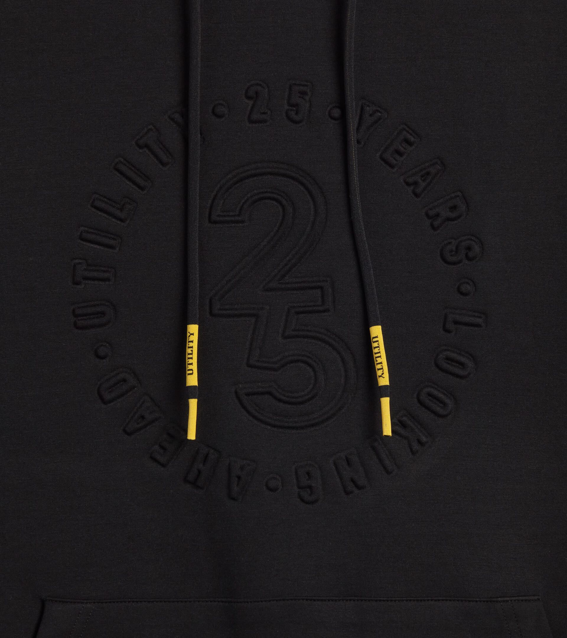 Hoodie SWEATSHIRT PIONEER 25 BLACK - Utility